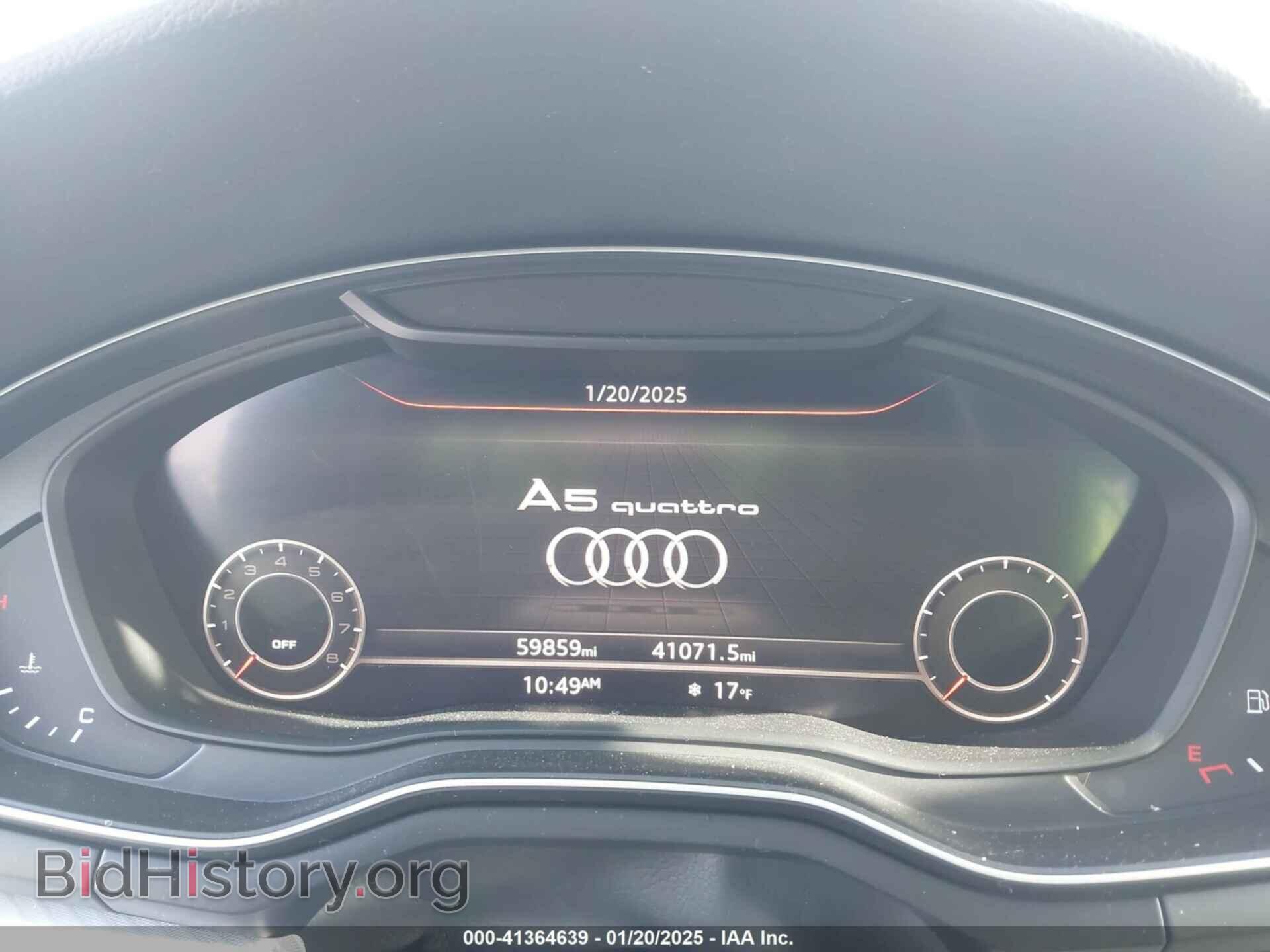 2018 AUDI A5 - VIN: WAUENDF50JA028875 - Фото 7