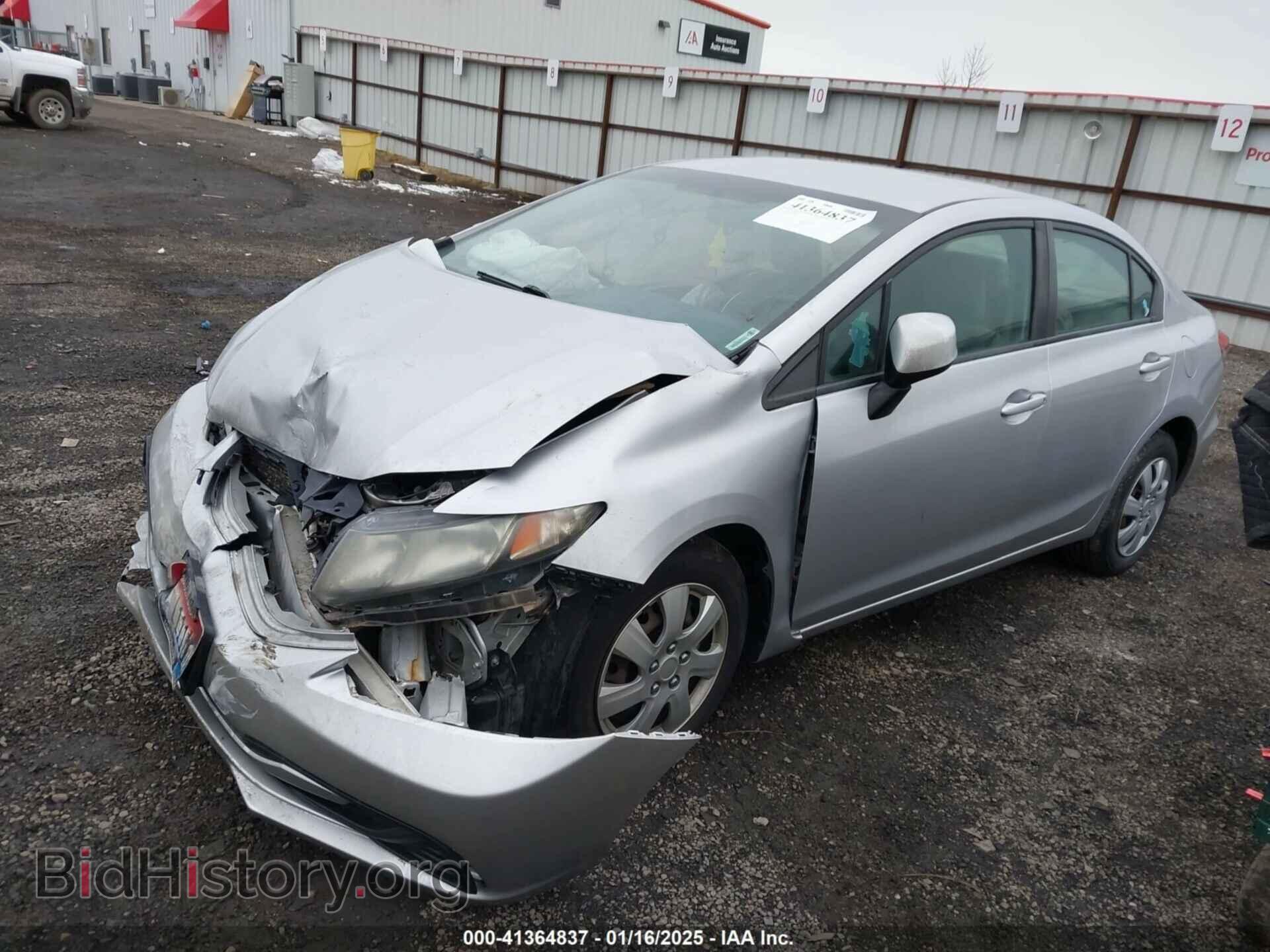 2013 HONDA CIVIC - VIN: 19XFB2F59DE026208 - Фото 2