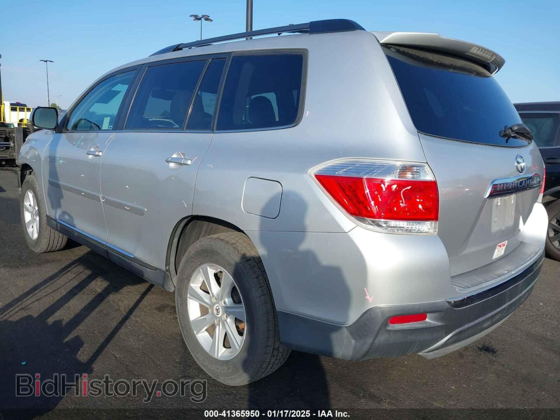 2011 TOYOTA HIGHLANDER - VIN: 5TDZK3EH7BS033529 - Фото 3