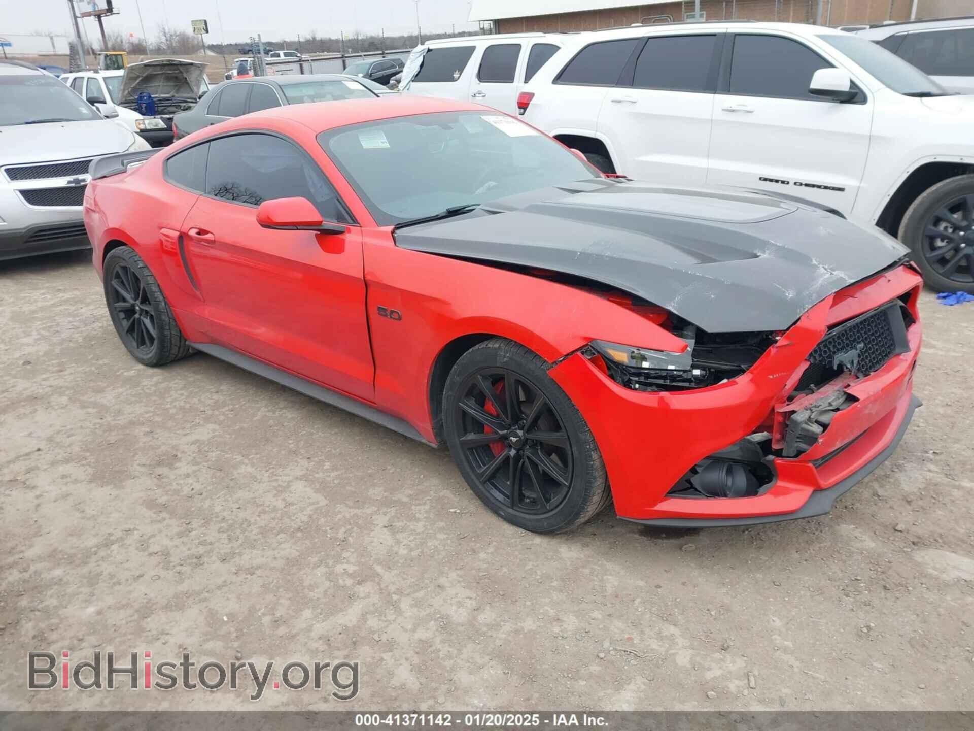Фотография 1FA6P8CF9G5229977 - FORD MUSTANG 2016