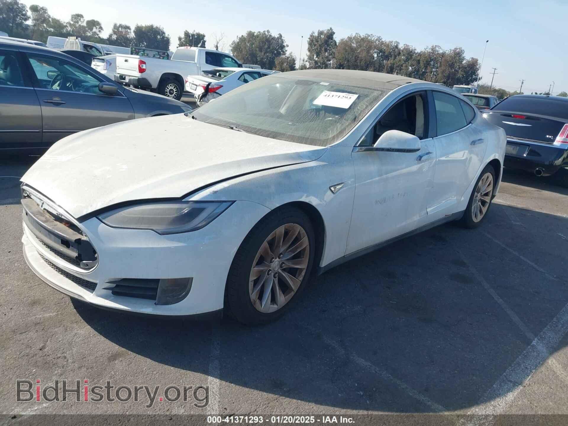 2014 TESLA MODEL S - VIN: 5YJSA1S13EFP35596 - Фото 2