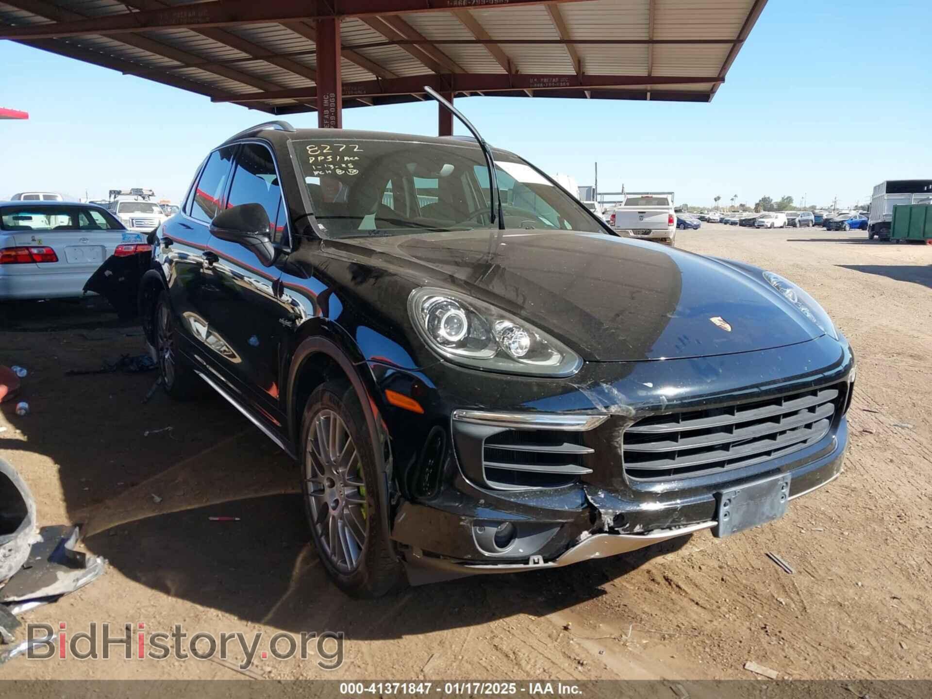 Фотография WP1AE2A24GLA17229 - PORSCHE CAYENNE E-HYBRID 2016