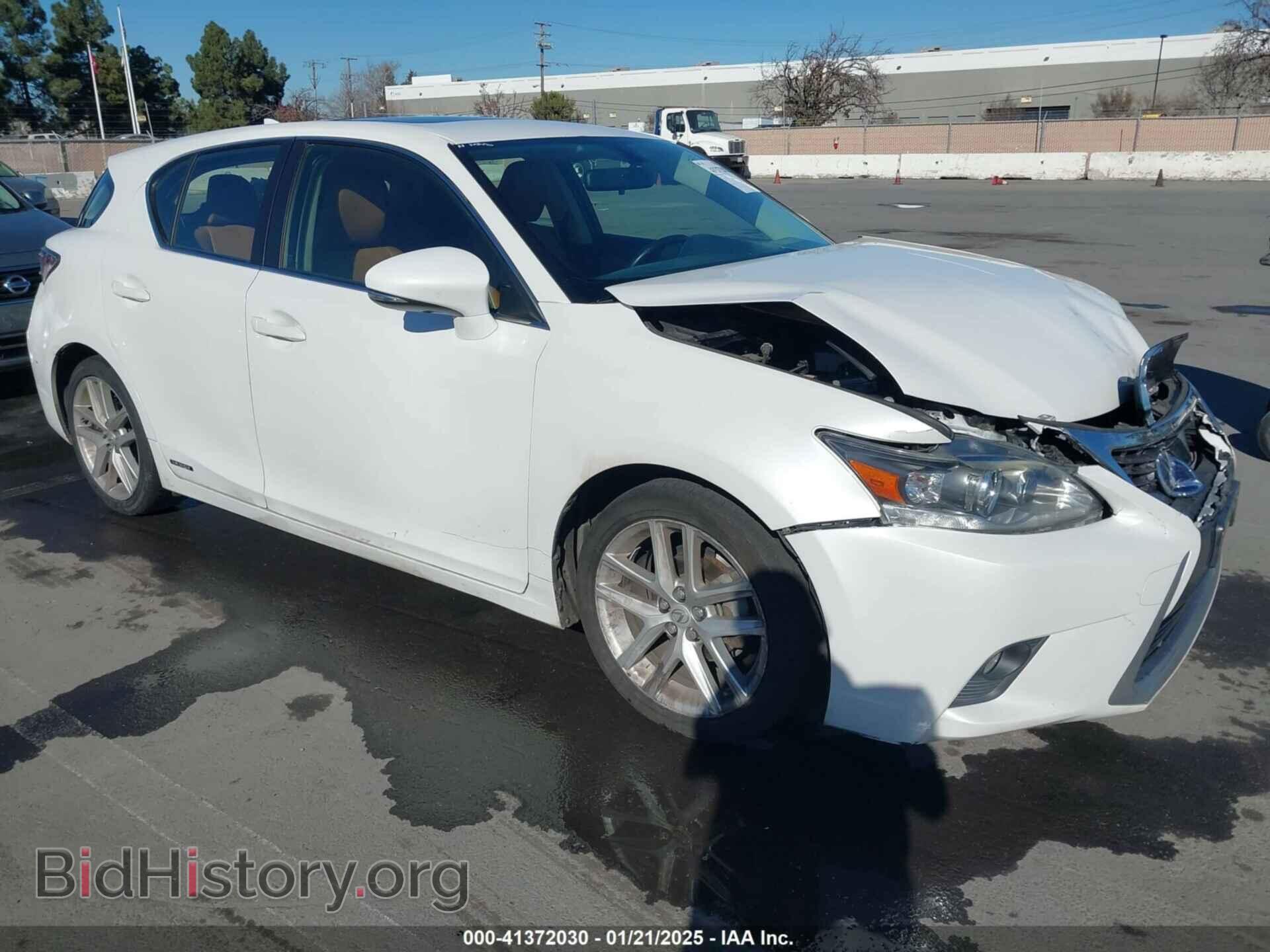 Photo JTHKD5BH5E2203604 - LEXUS CT 200H 2014