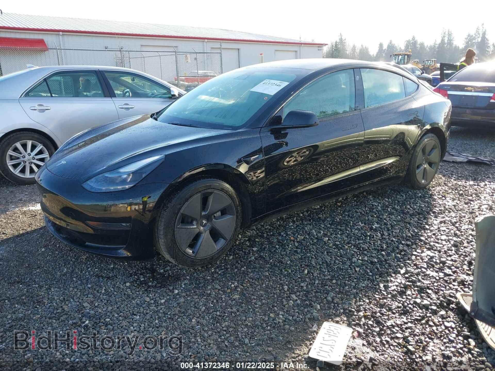 2022 TESLA MODEL 3 - VIN: 5YJ3E1EA4NF252199 - Фото 2