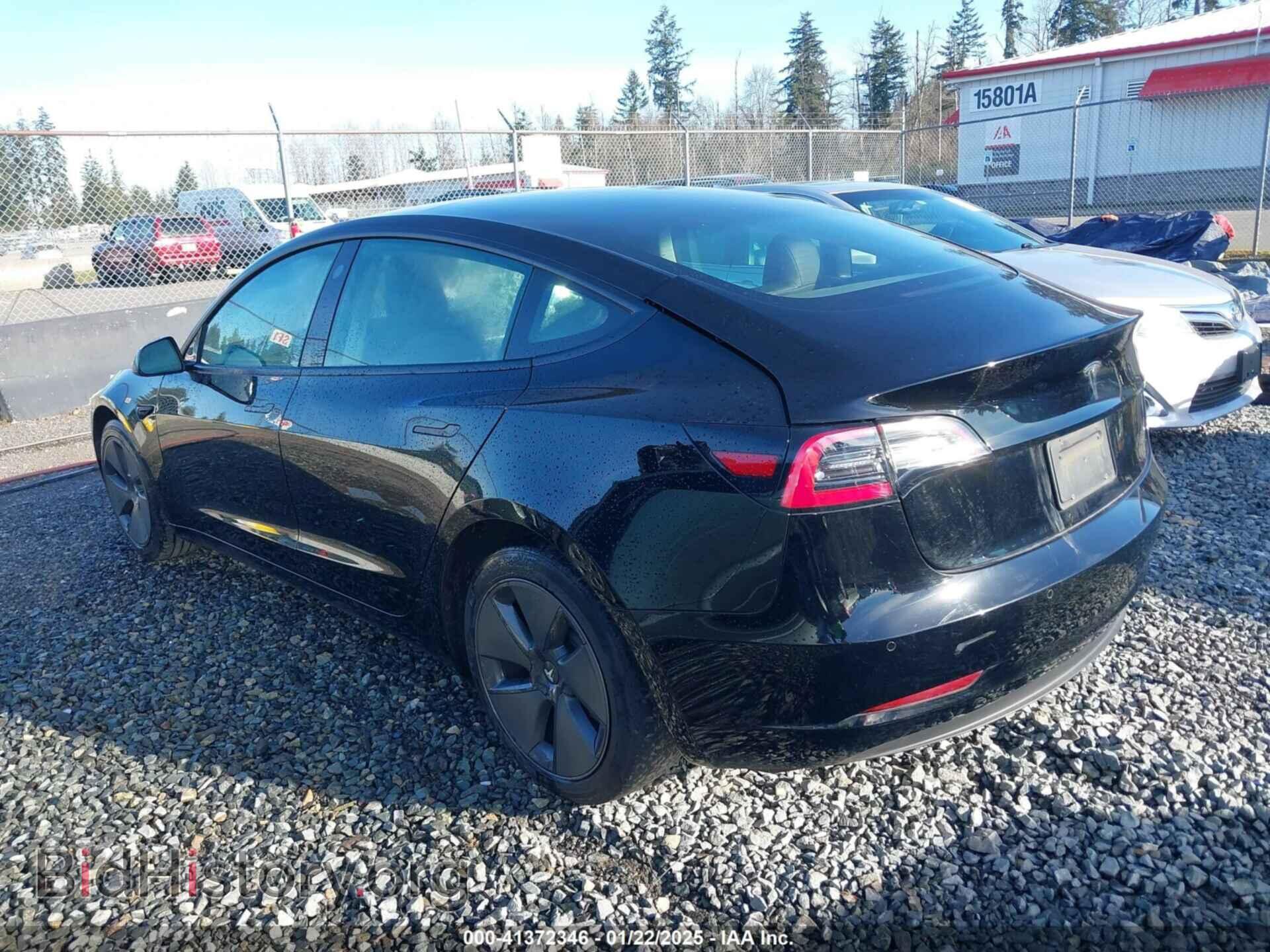 2022 TESLA MODEL 3 - VIN: 5YJ3E1EA4NF252199 - Фото 3