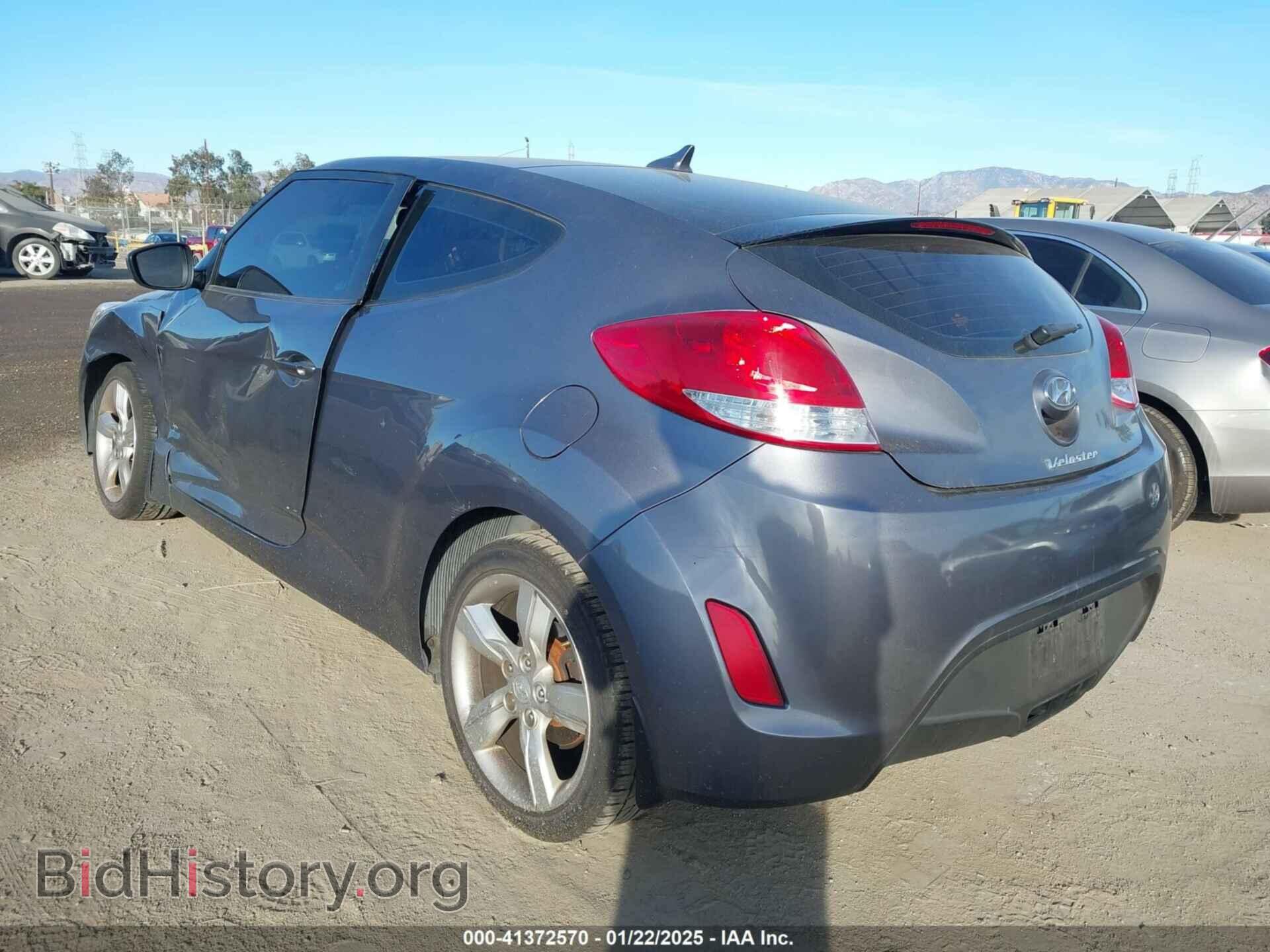 2012 HYUNDAI VELOSTER - VIN: KMHTC6AD9CU074924 - Фото 3