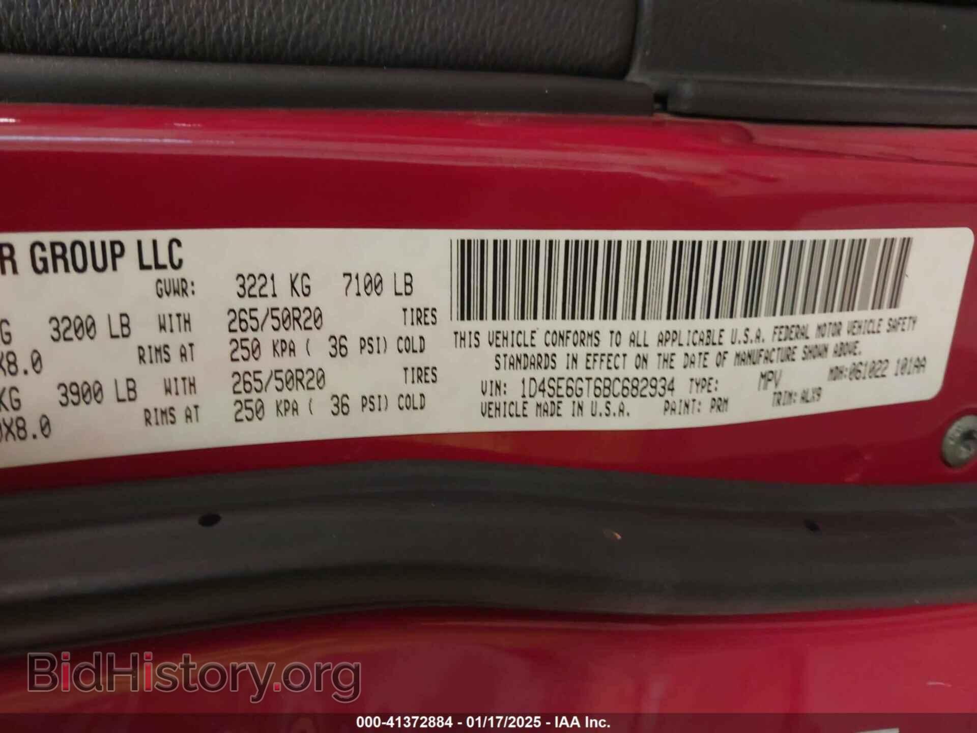 2011 DODGE DURANGO - VIN: 1D4SE6GT6BC682934 - Photo 9
