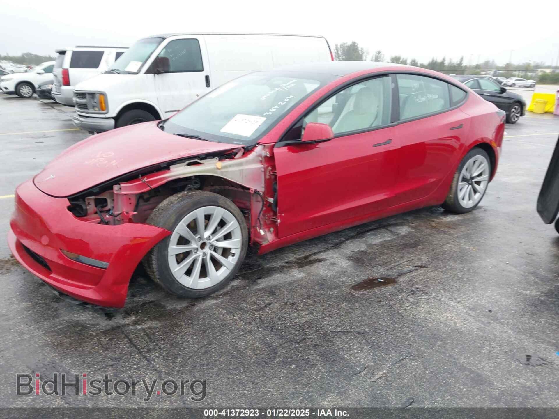 2023 TESLA MODEL 3 - VIN: 5YJ3E1EA2PF384204 - Фото 2
