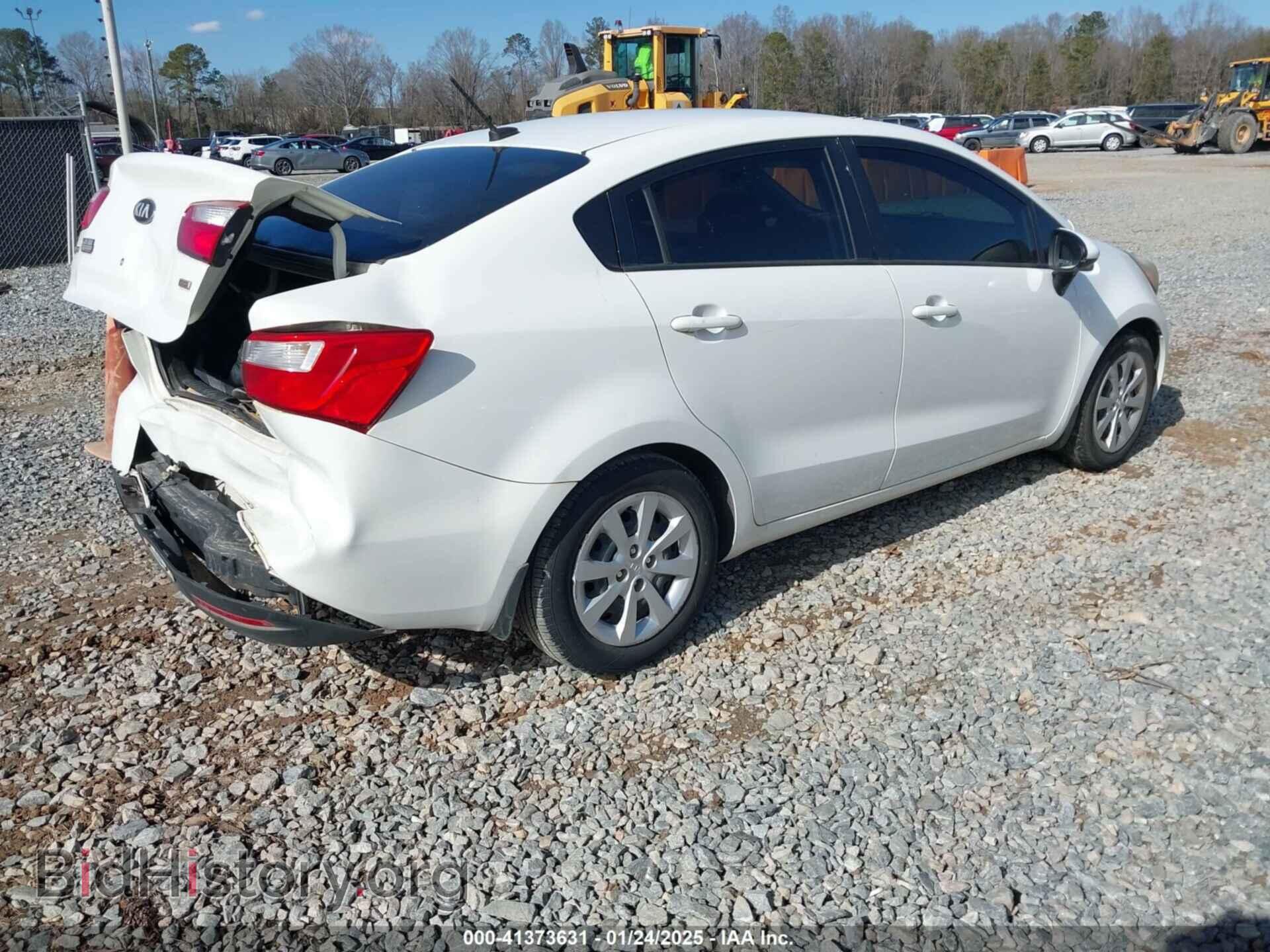 2013 KIA RIO - VIN: KNADM4A32D6186033 - Фото 4