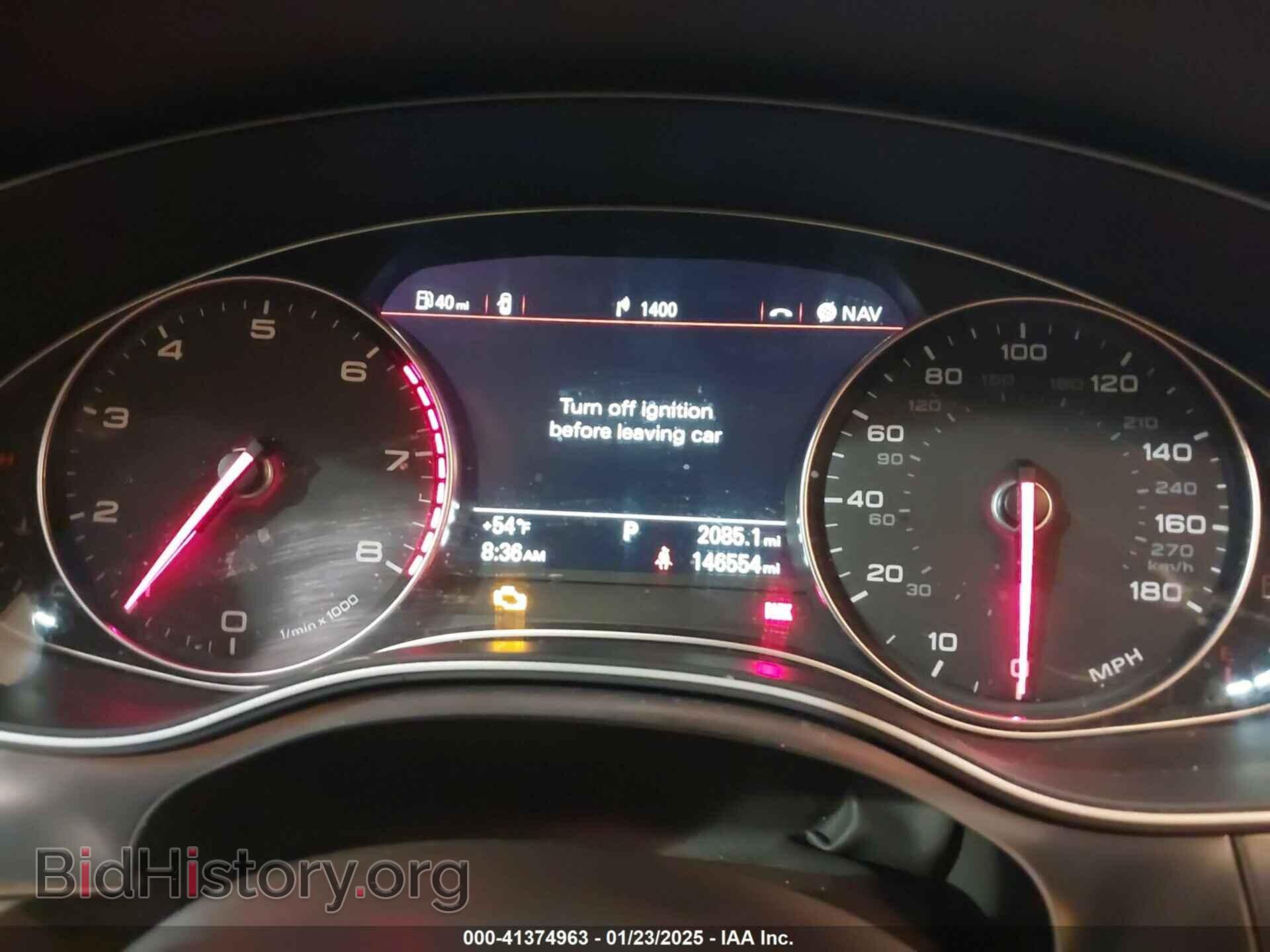 2014 AUDI A6 - VIN: WAUGFAFC6EN069870 - Фото 7