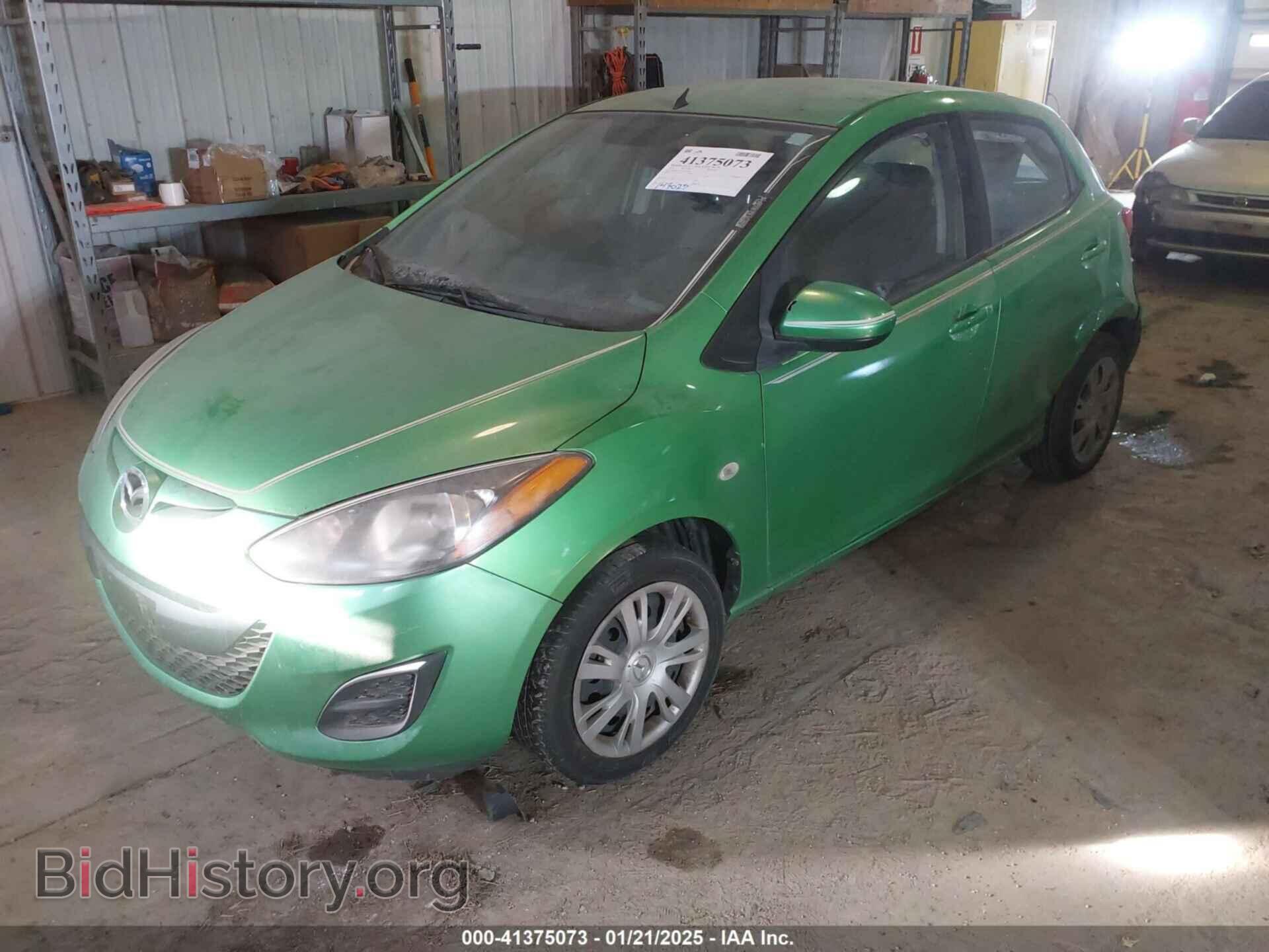 2013 MAZDA MAZDA2 - VIN: JM1DE1KY7D0155887 - Фото 2