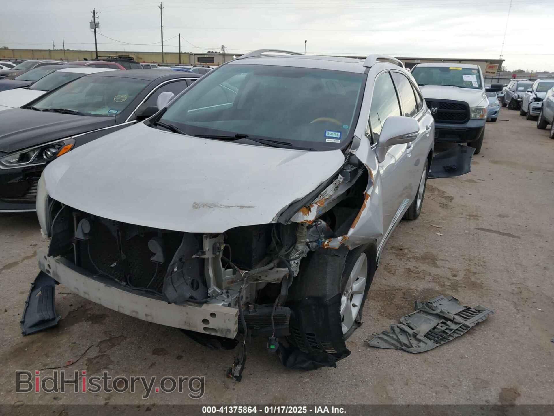 2012 LEXUS RX 350 - VIN: 2T2BK1BA1CC132253 - Фото 2