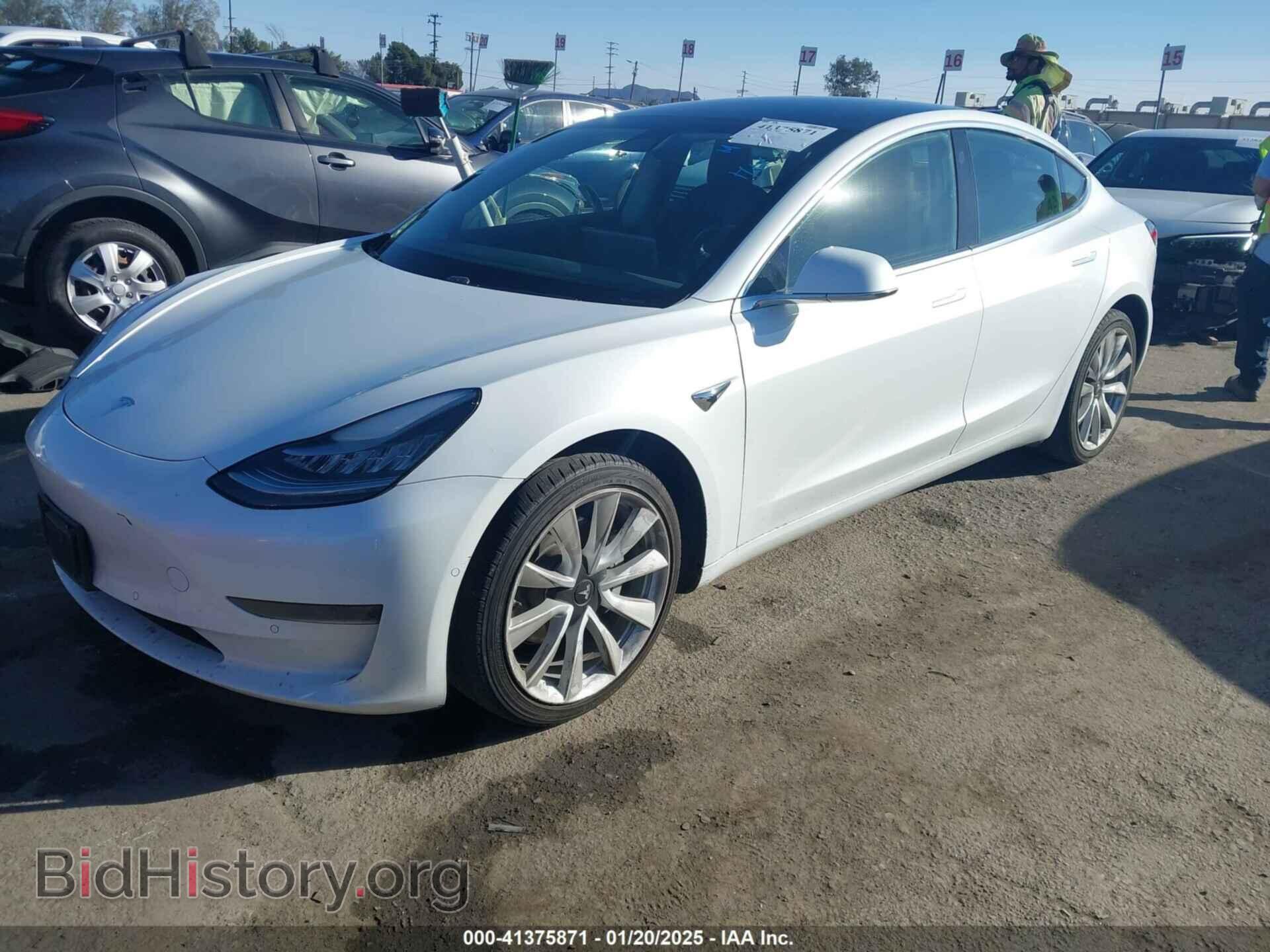 2019 TESLA MODEL 3 - VIN: 5YJ3E1EA0KF476467 - Фото 2