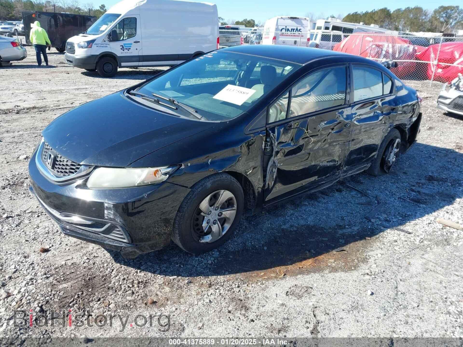 2014 HONDA CIVIC - VIN: 2HGFB2F53EH526095 - Фото 2
