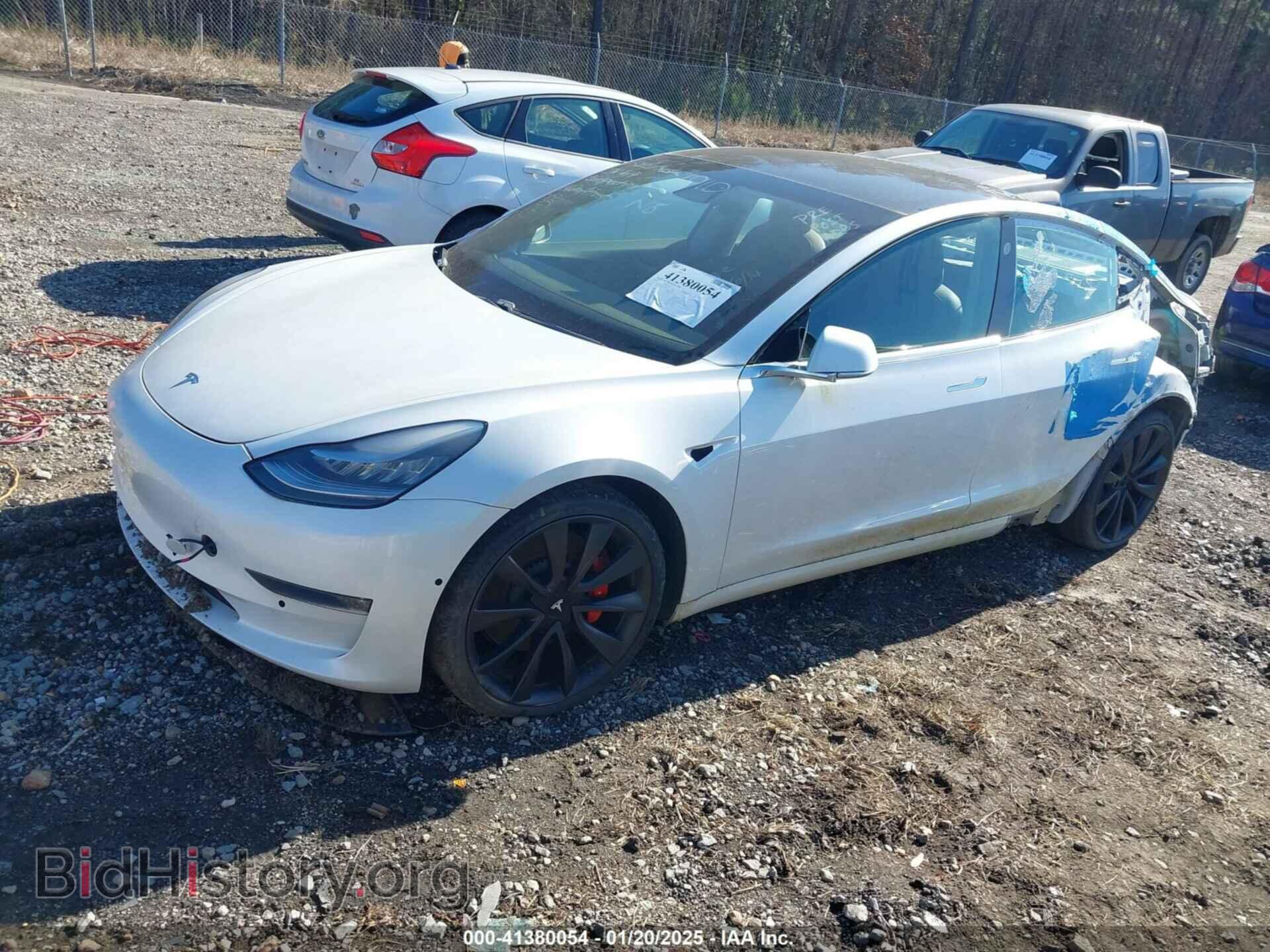 2020 TESLA MODEL 3 - VIN: 5YJ3E1EC4LF714176 - Фото 2