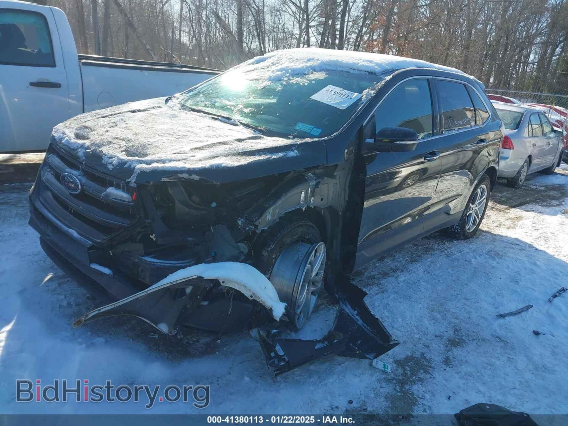 2016 FORD EDGE - VIN: 2FMPK4K95GBB81693 - Фото 2