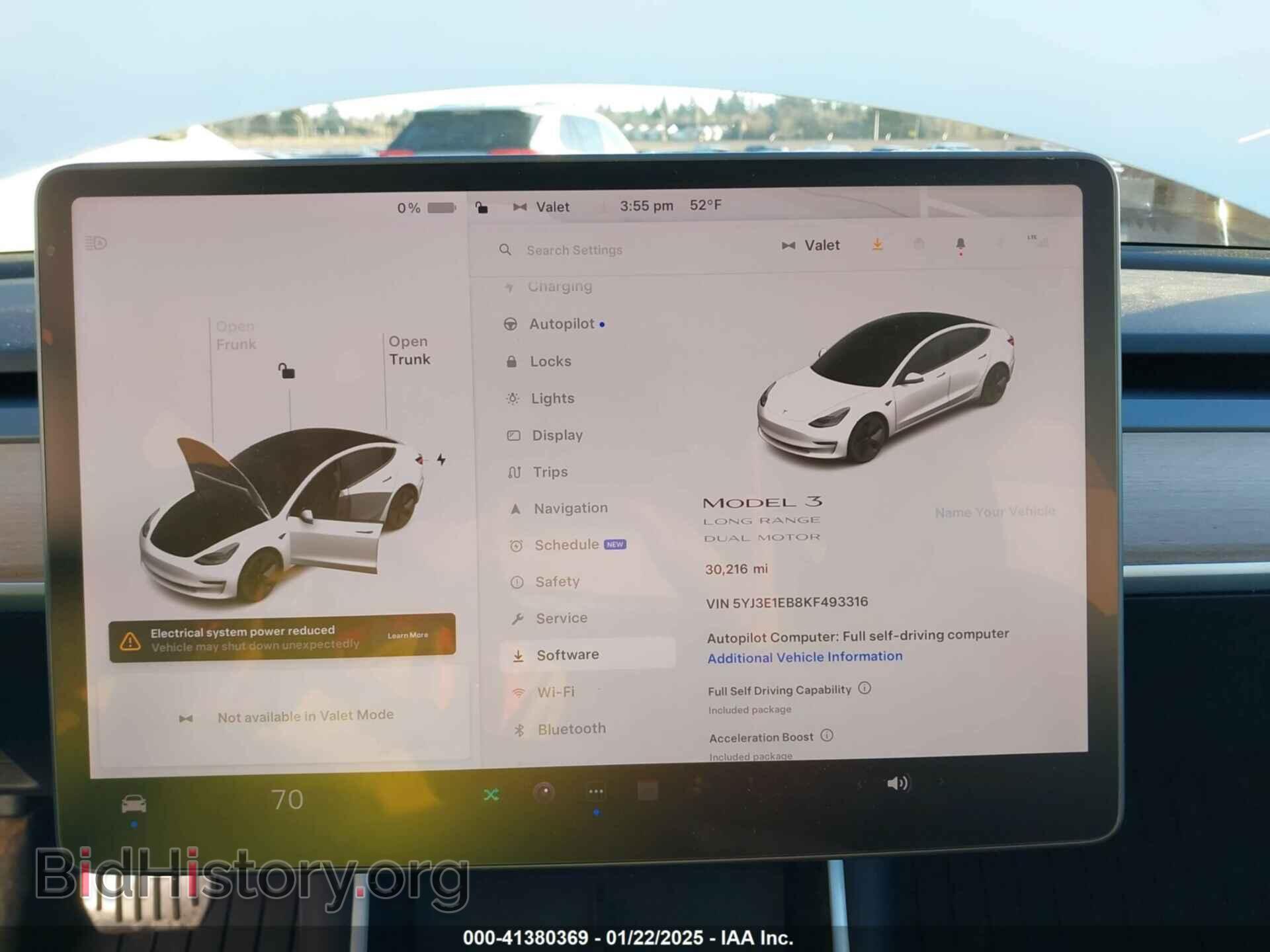 2019 TESLA MODEL 3 - VIN: 5YJ3E1EB8KF493316 - Фото 7