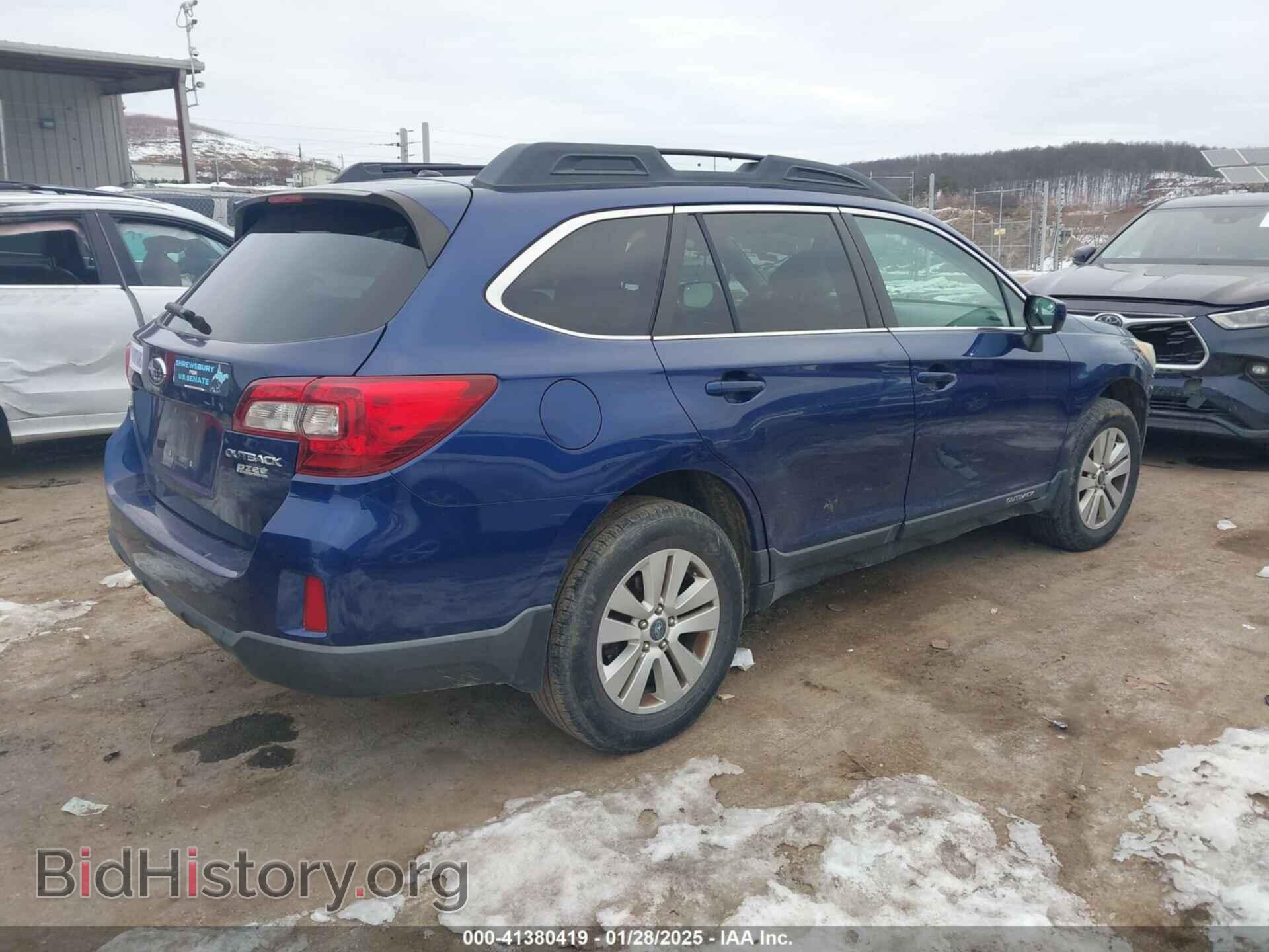 2015 SUBARU OUTBACK - VIN: 4S4BSACCXF3203785 - Фото 4