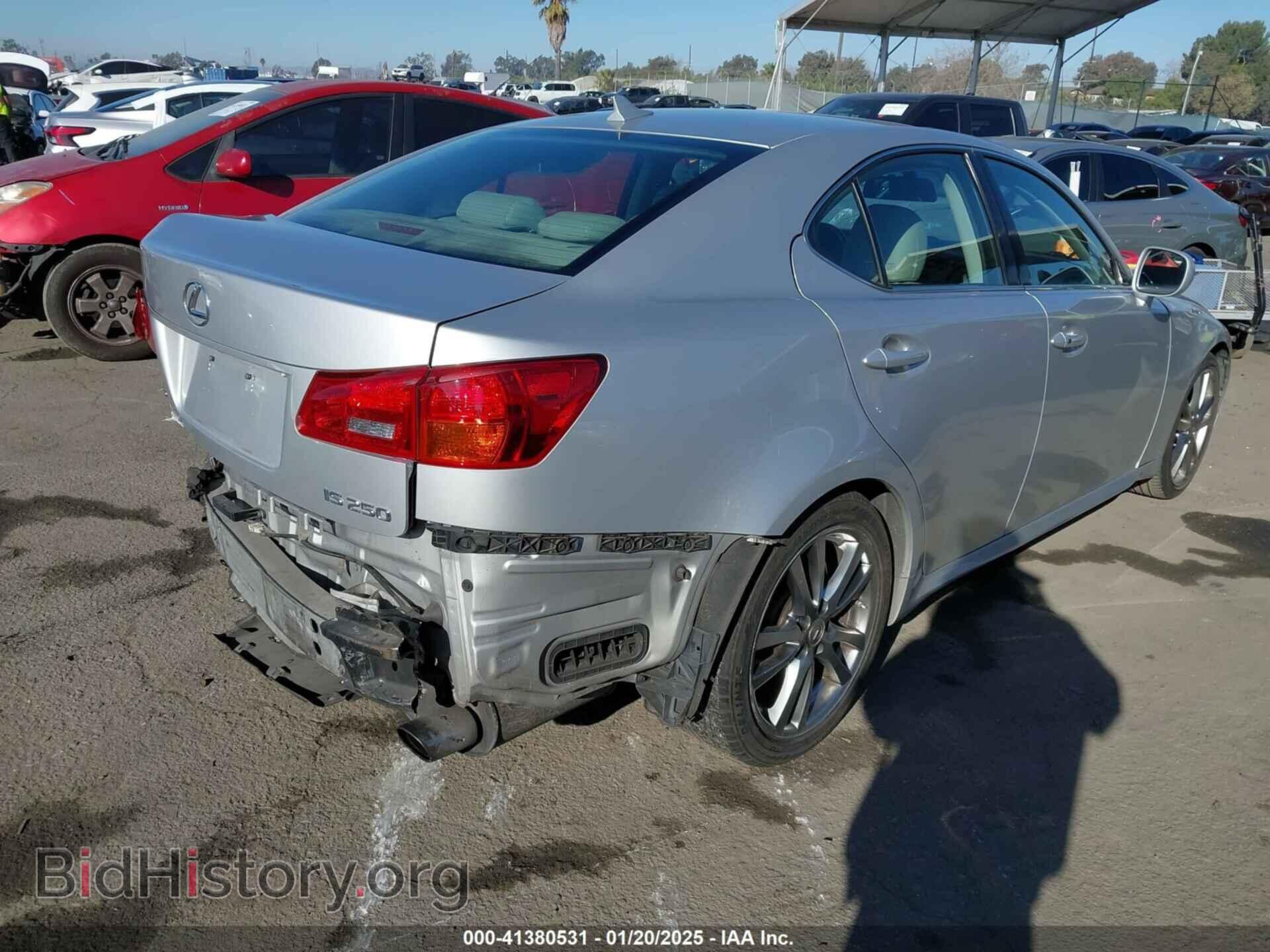 2008 LEXUS IS 250 - VIN: JTHBK262482071644 - Фото 4