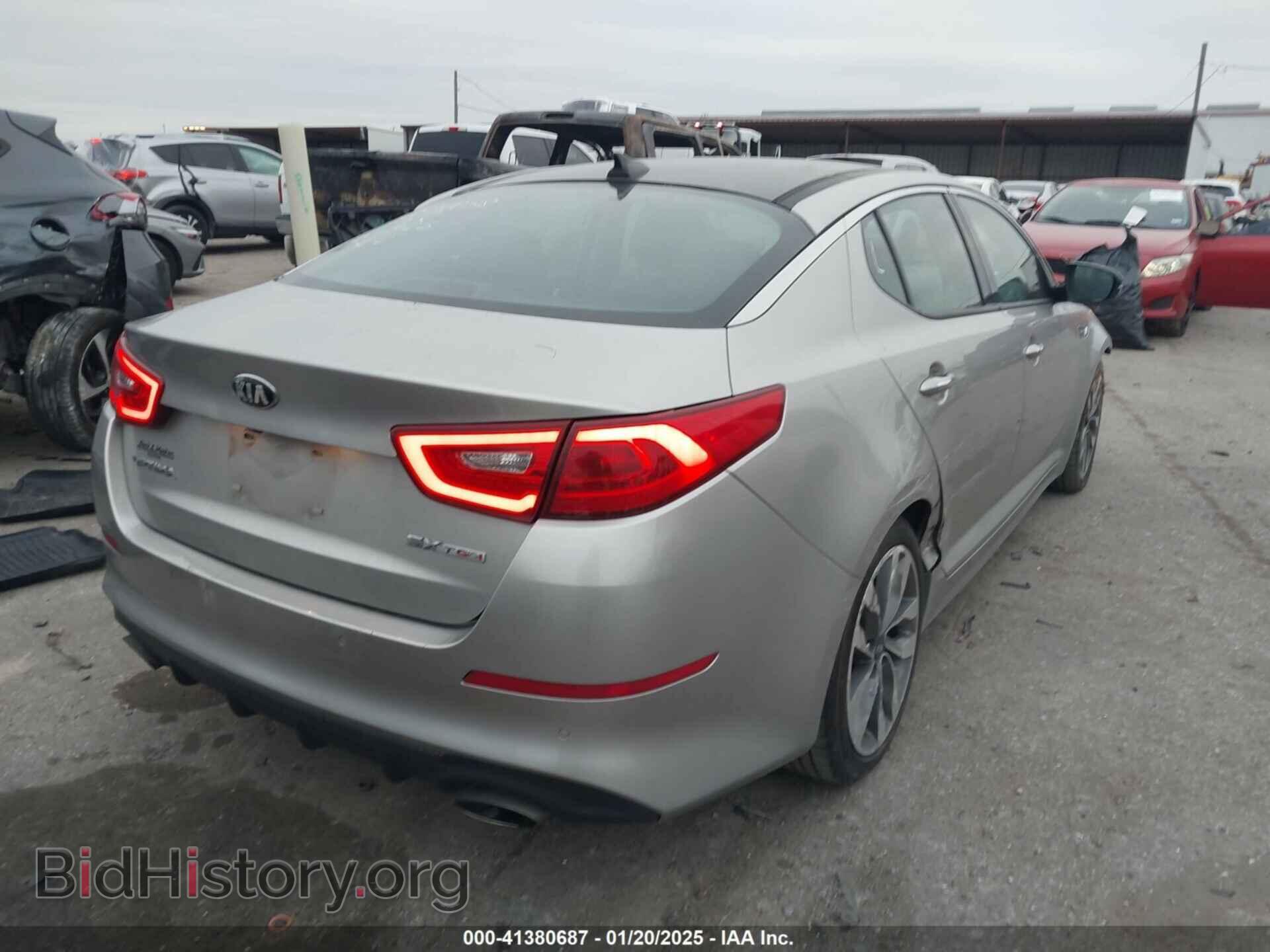 2014 KIA OPTIMA - VIN: 5XXGR4A67EG310442 - Фото 4