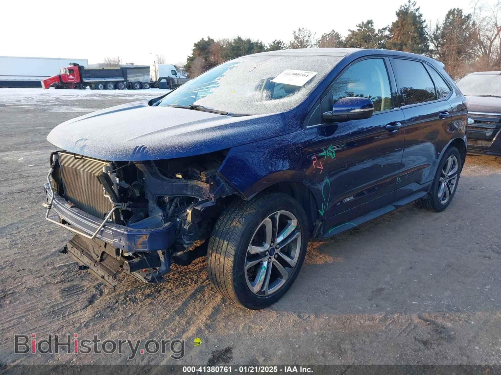 2016 FORD EDGE - VIN: 2FMPK4AP9GBB08679 - Фото 2