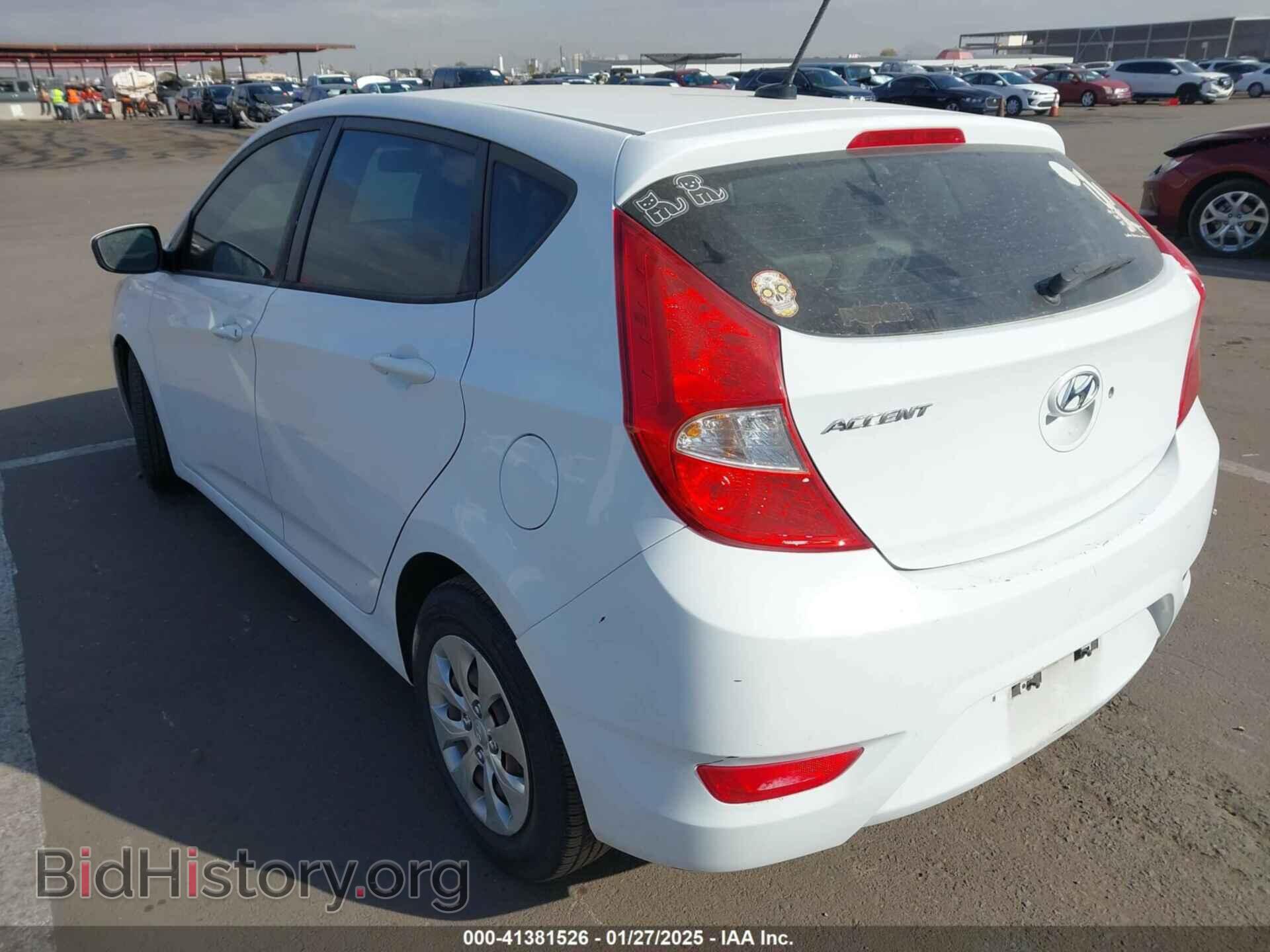 2017 HYUNDAI ACCENT - VIN: KMHCT5AE6HU325246 - Фото 3