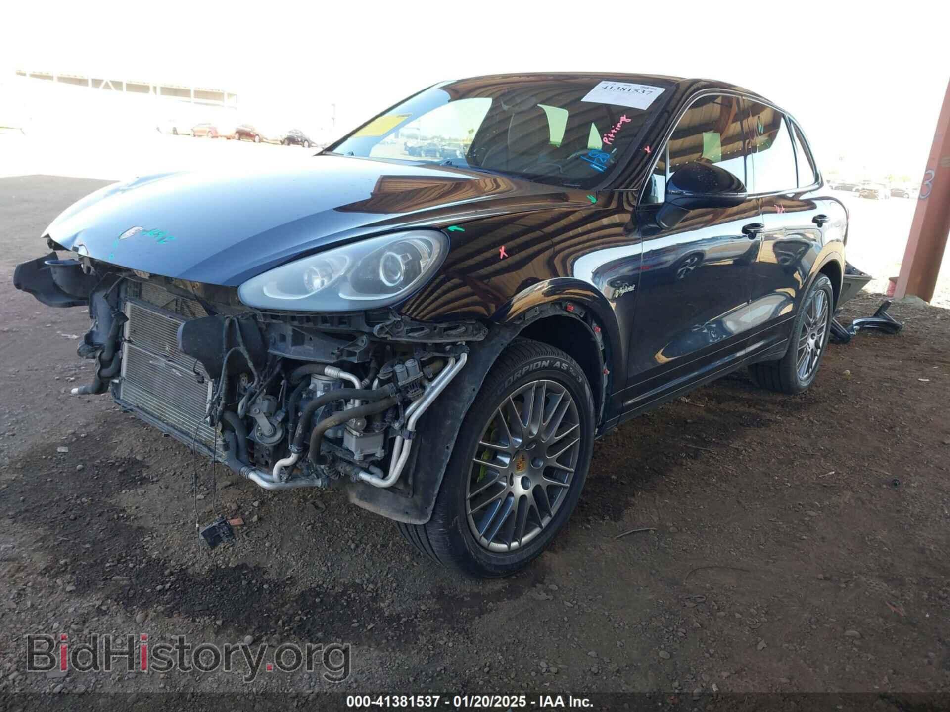 2016 PORSCHE CAYENNE E-HYBRID - VIN: WP1AE2A24GLA62087 - Фото 2