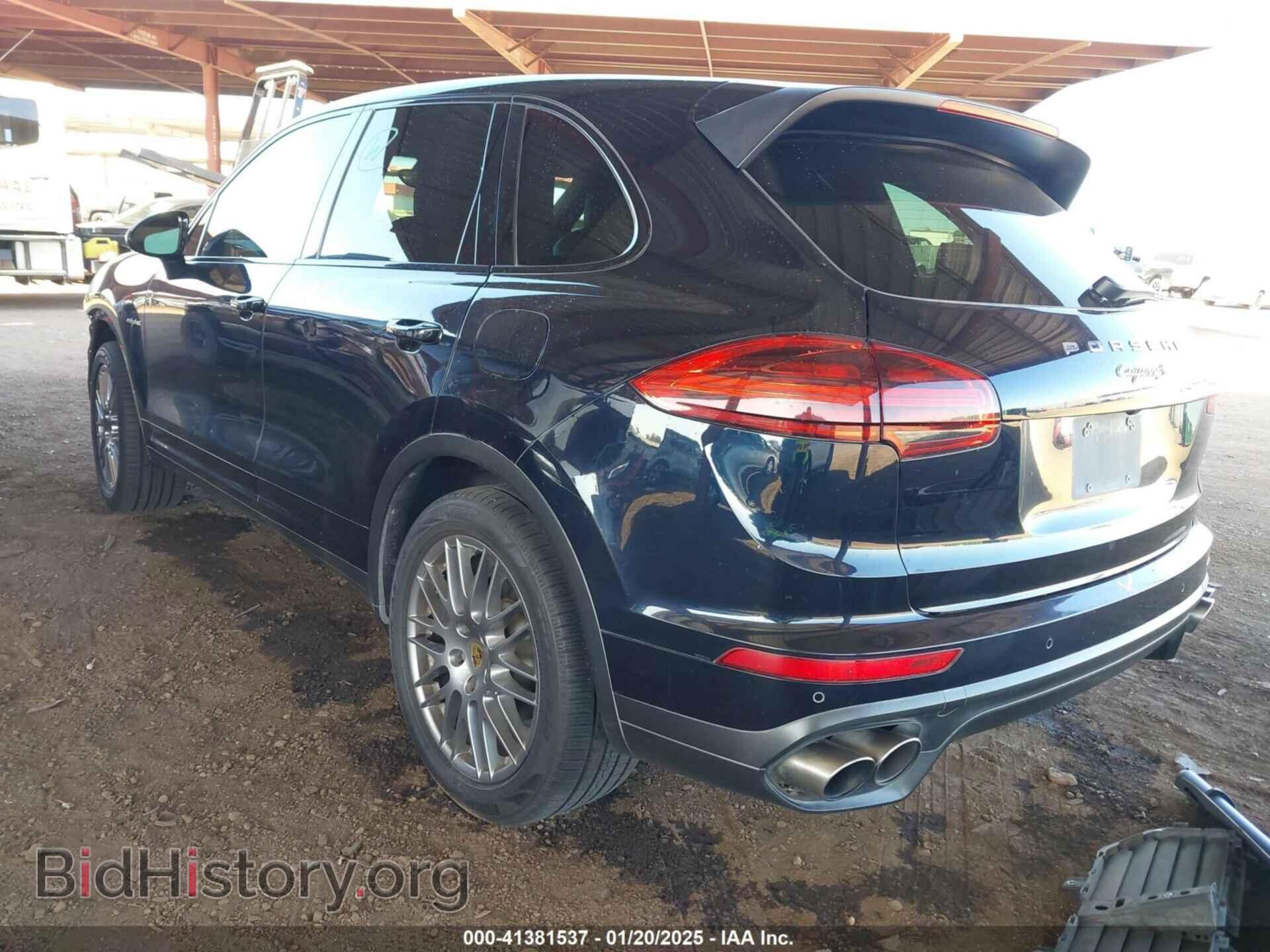 2016 PORSCHE CAYENNE E-HYBRID - VIN: WP1AE2A24GLA62087 - Фото 3