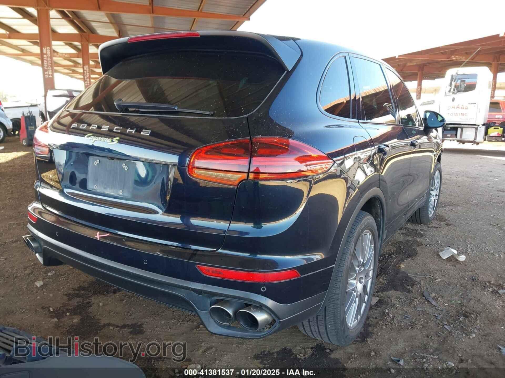 2016 PORSCHE CAYENNE E-HYBRID - VIN: WP1AE2A24GLA62087 - Фото 4