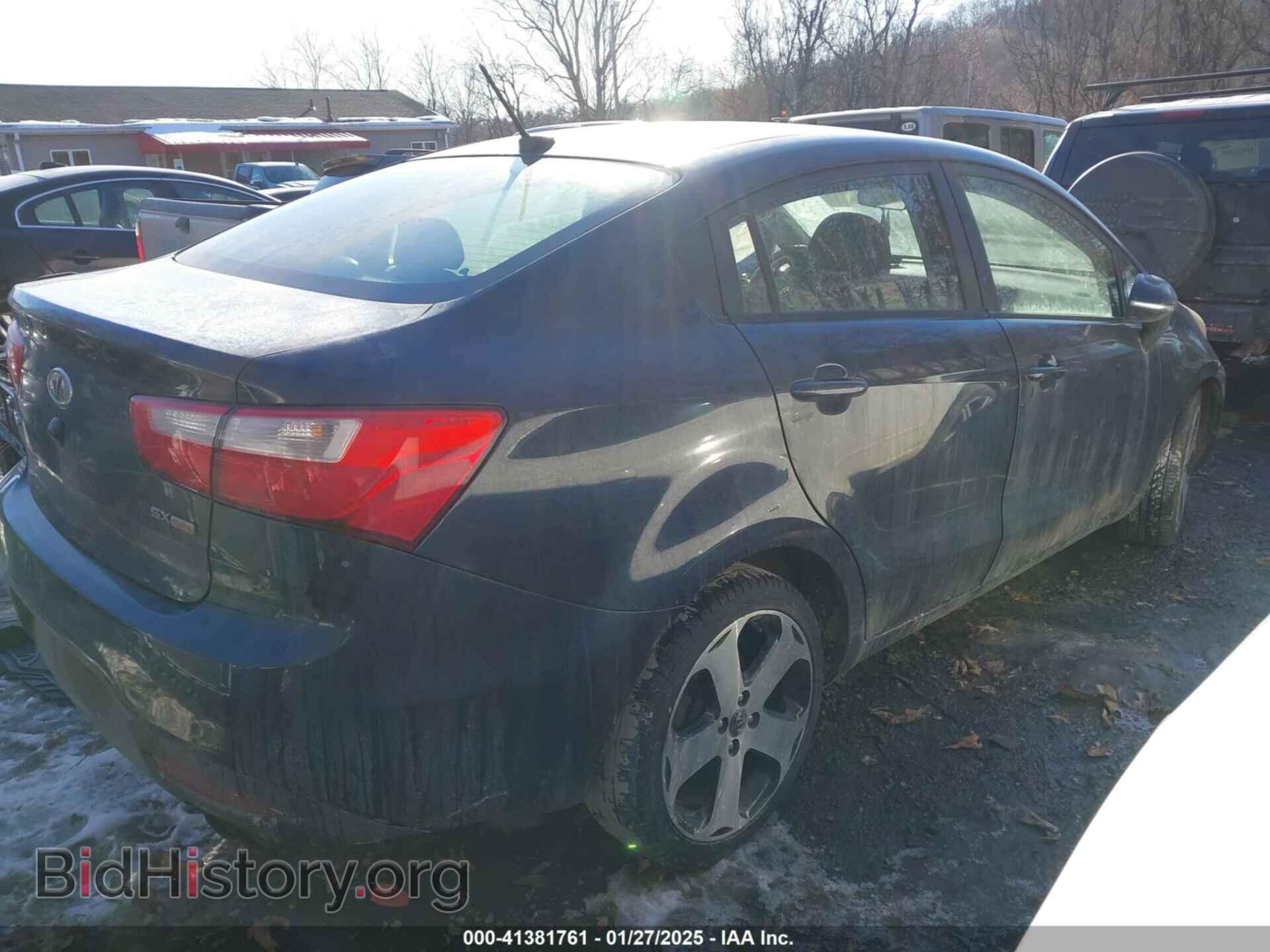 2012 KIA RIO - VIN: KNADN4A37C6061637 - Фото 4