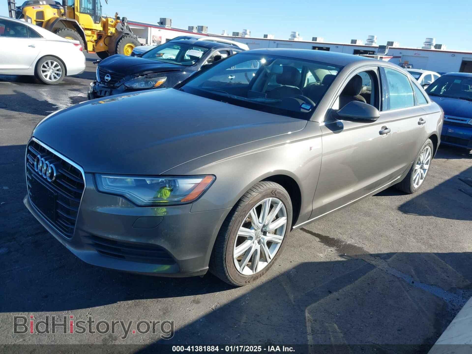 2013 AUDI A6 - VIN: WAUGGAFC8DN150171 - Фото 2
