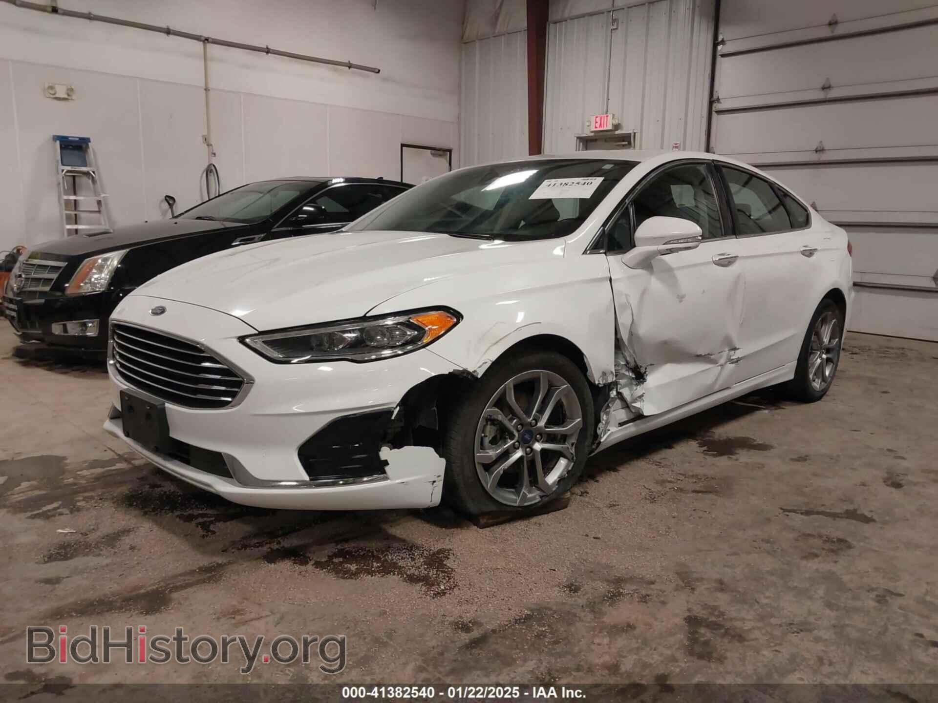 2019 FORD FUSION - VIN: 3FA6P0CD0KR117753 - Фото 2