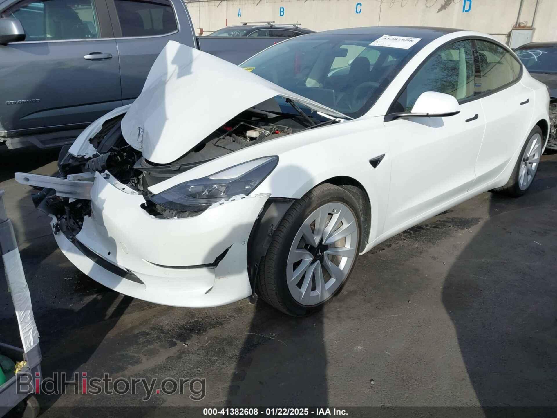 2021 TESLA MODEL 3 - VIN: 5YJ3E1EAXMF065967 - Фото 2