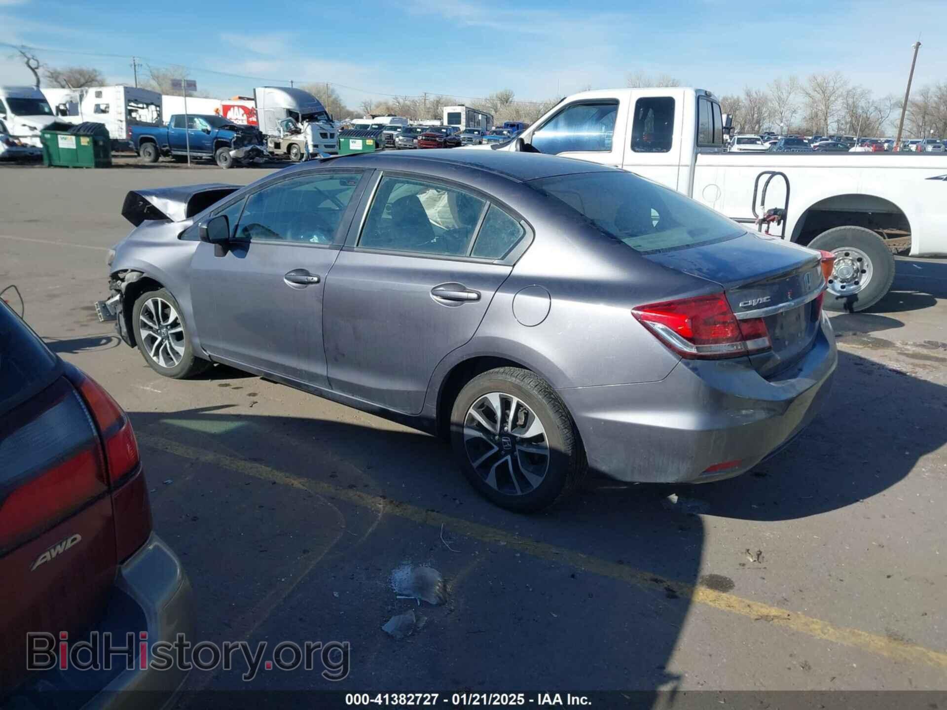 2014 HONDA CIVIC - VIN: 19XFB2F80EE000639 - Фото 3