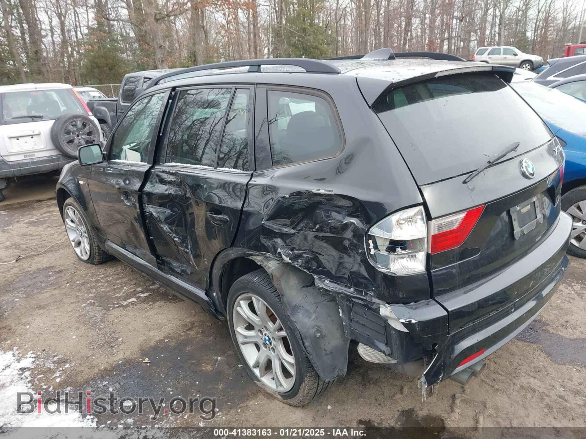 2008 BMW X3 - VIN: WBXPC93438WJ23697 - Фото 3