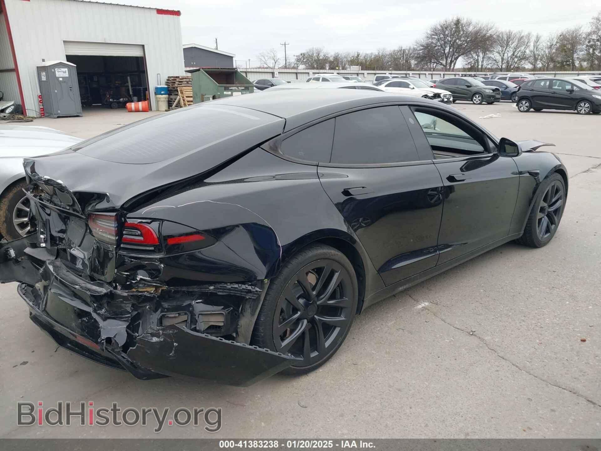 2022 TESLA MODEL S - VIN: 5YJSA1E50NF483255 - Фото 4