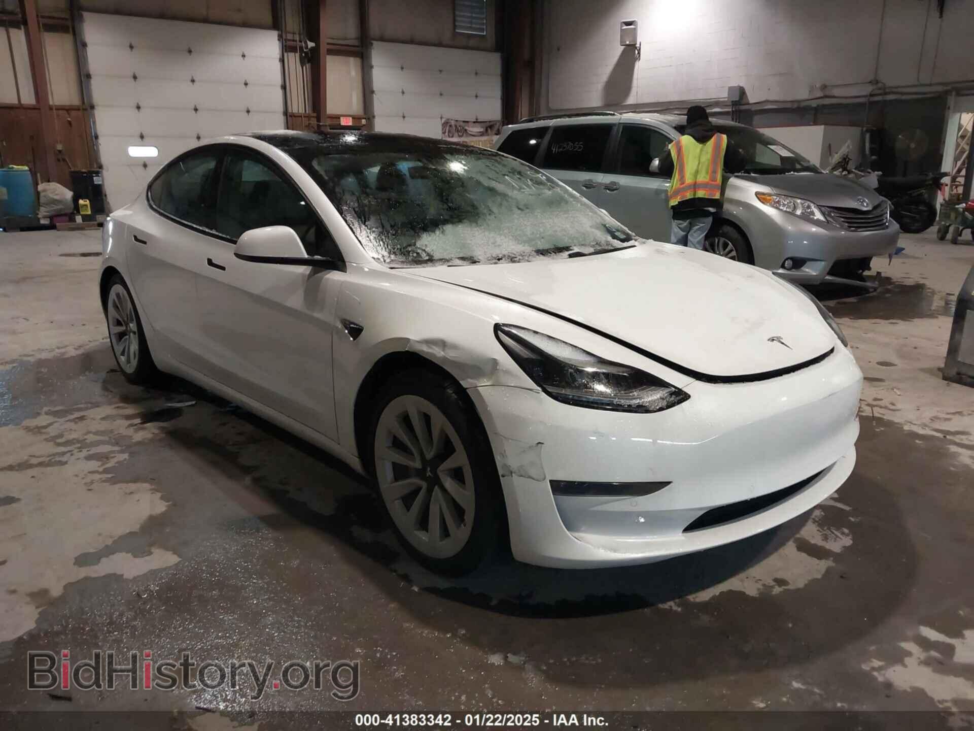 Photo 5YJ3E1EA9MF908329 - TESLA MODEL 3 2021