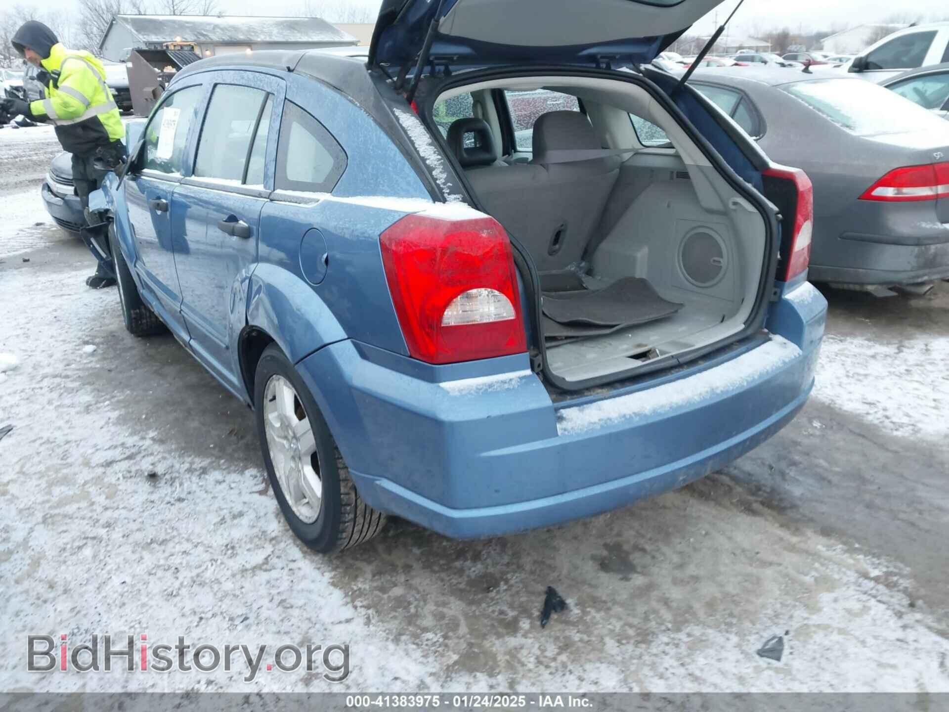 2007 DODGE CALIBER - VIN: 1B3HB48B37D106330 - Фото 3