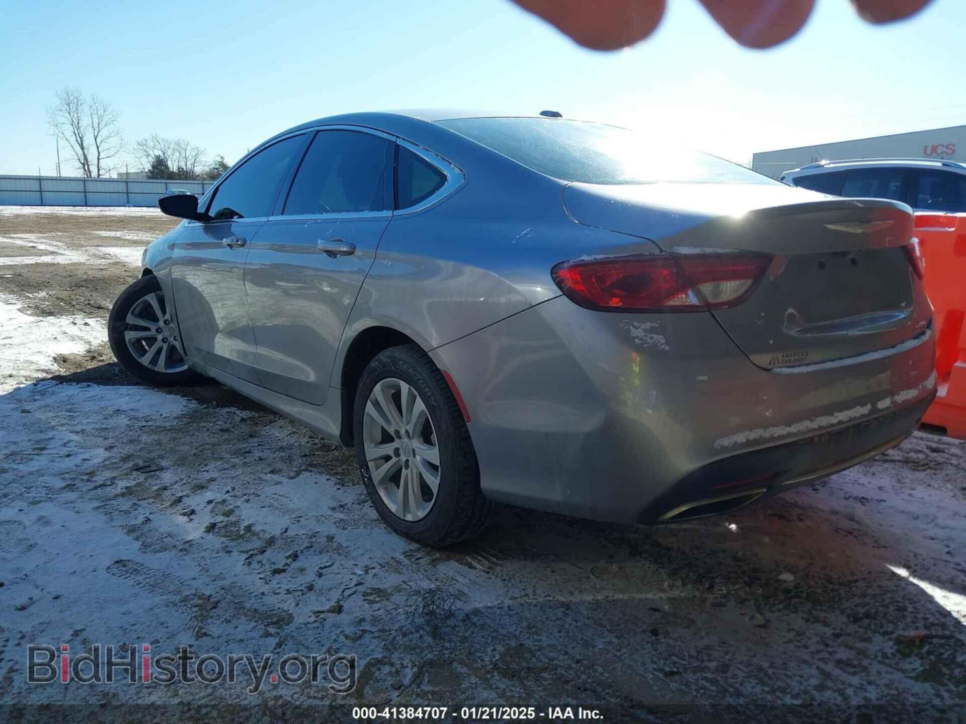 2016 CHRYSLER 200 - VIN: 1C3CCCAG9GN144259 - Фото 3