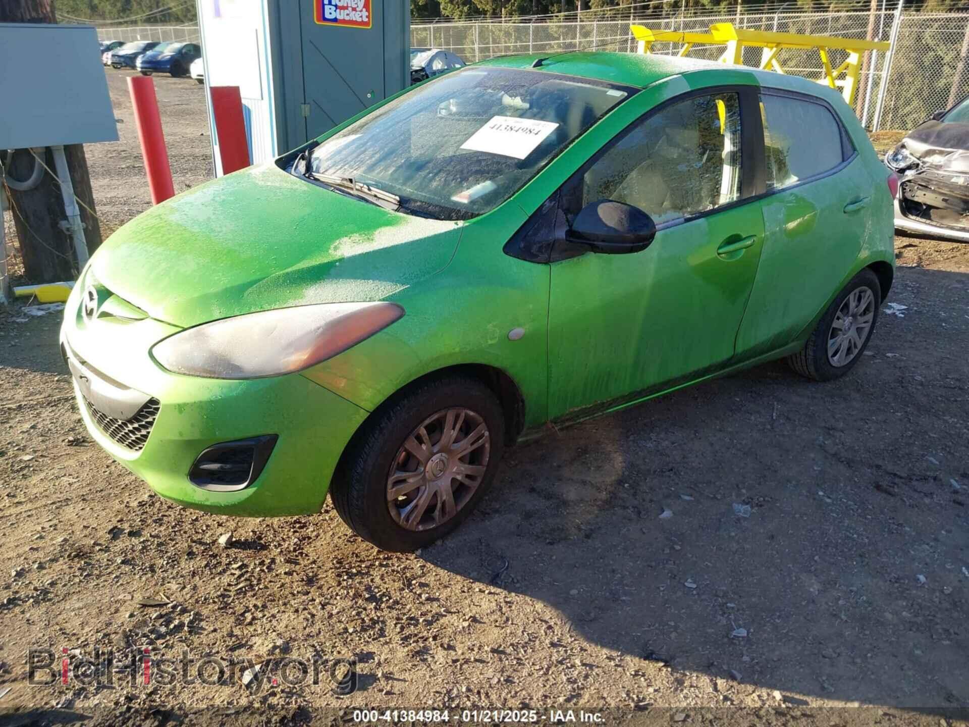 2011 MAZDA MAZDA2 - VIN: JM1DE1HZ9B0125853 - Фото 2