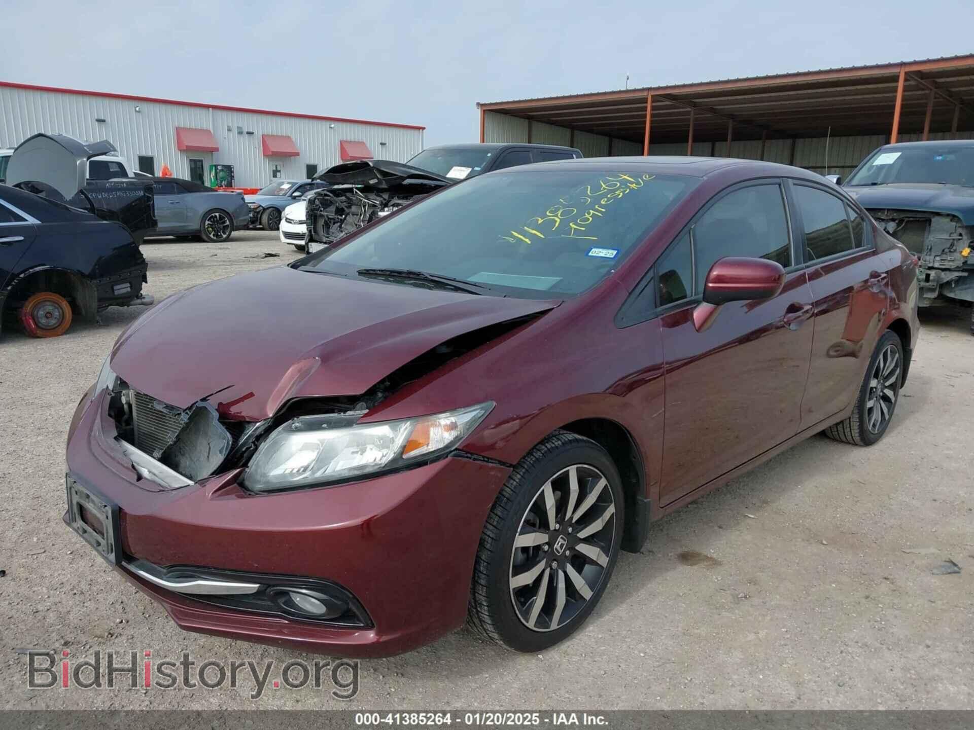 2015 HONDA CIVIC - VIN: 2HGFB2F91FH536905 - Фото 2