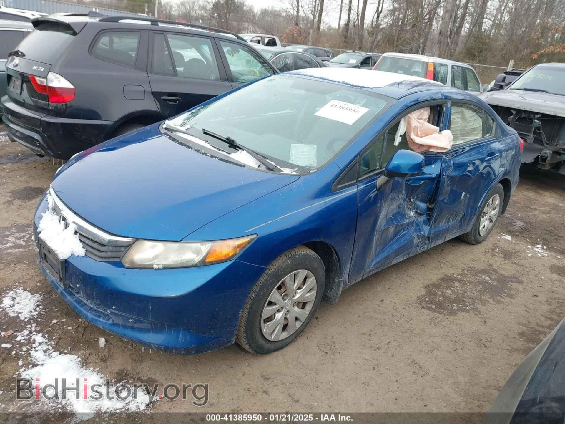 2012 HONDA CIVIC - VIN: 19XFB2F58CE318981 - Фото 2