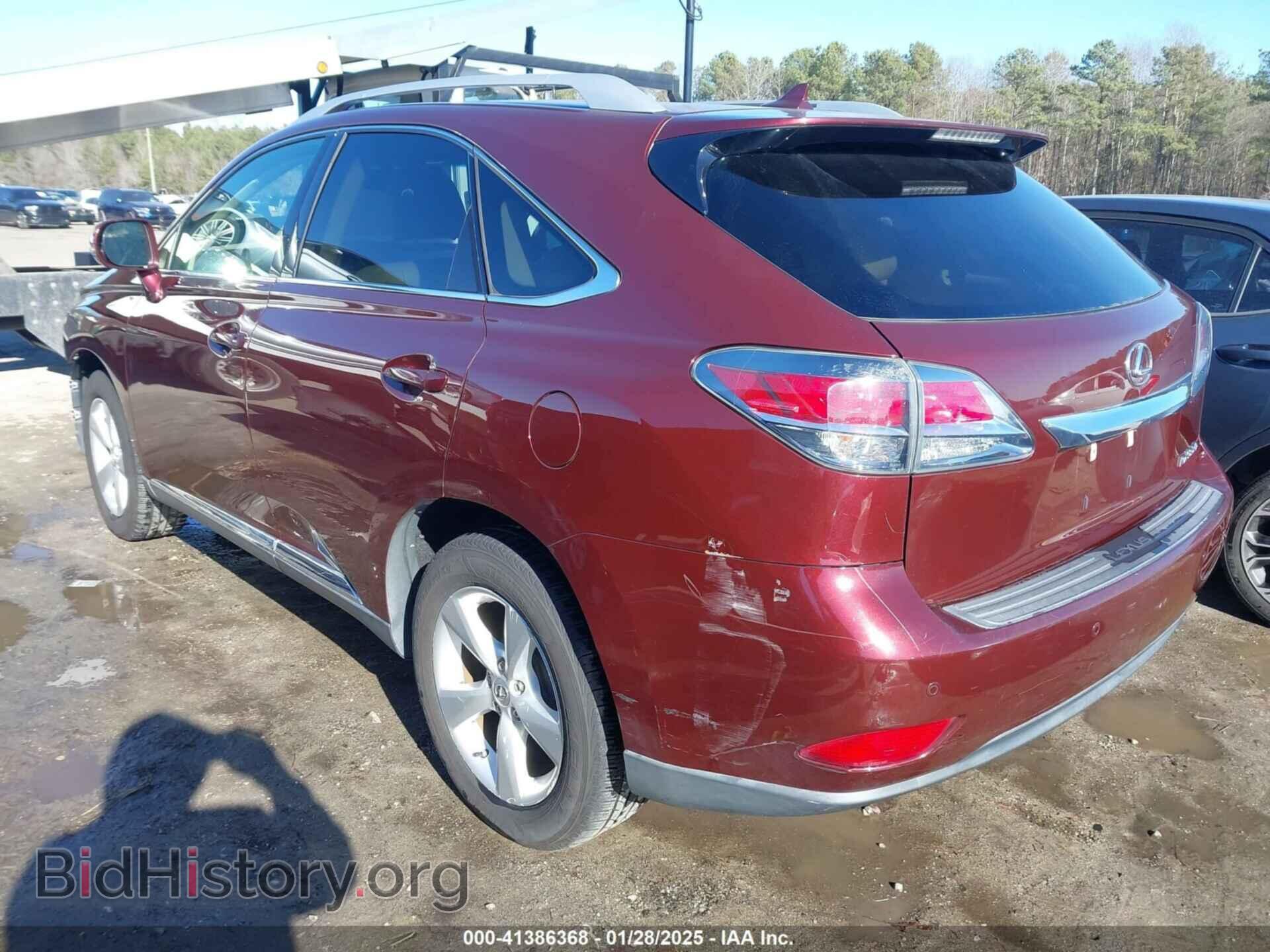 2013 LEXUS RX 350 - VIN: 2T2BK1BA1DC197640 - Фото 3