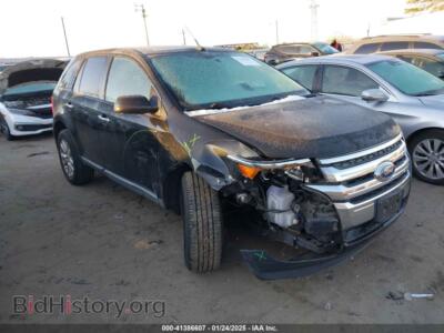 2011 Ford EDGE SEL, black — VIN 2FMDK3JC8BBB05503, IAAI