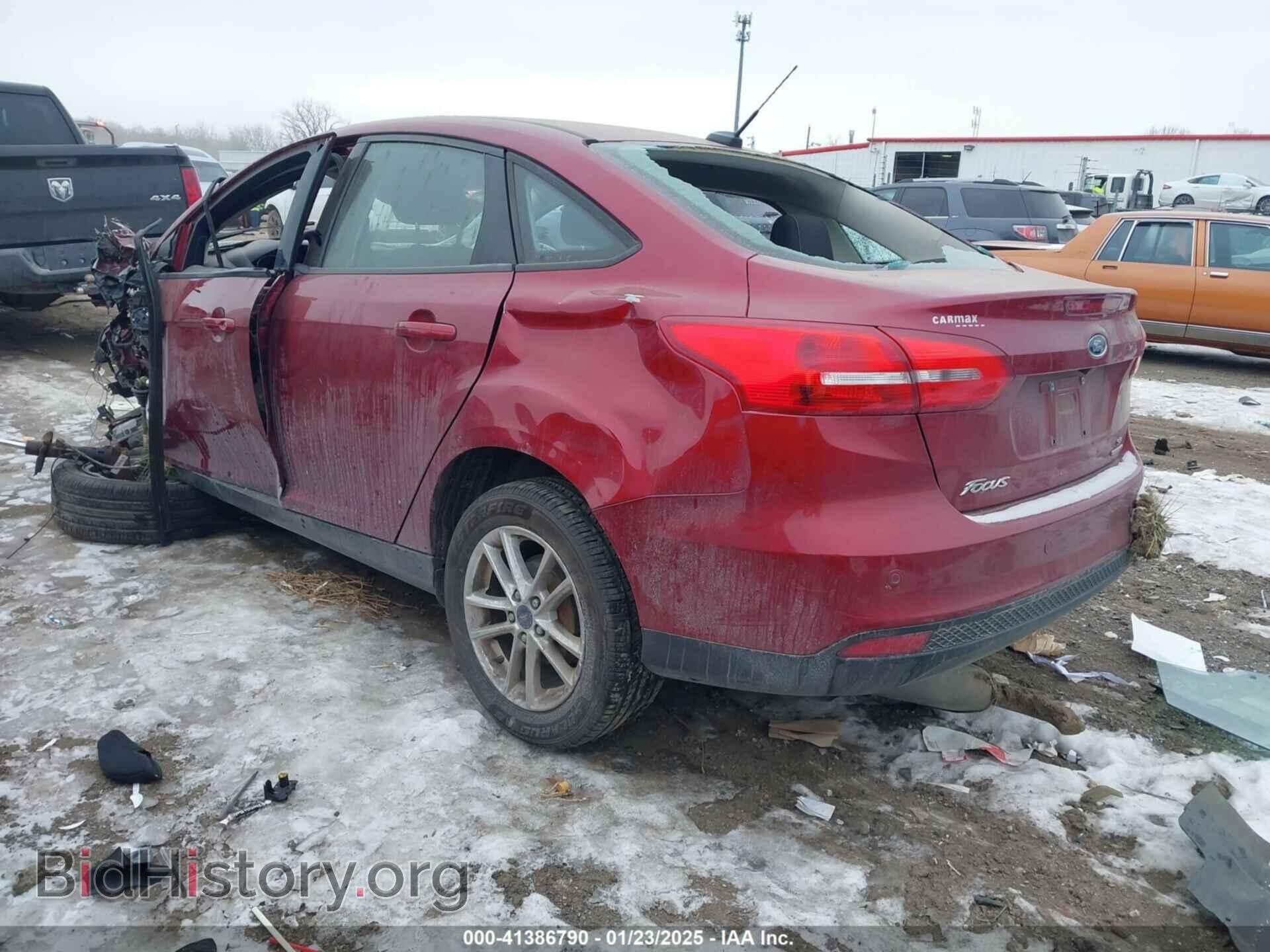 2016 FORD FOCUS - VIN: 1FADP3F29GL252383 - Фото 3