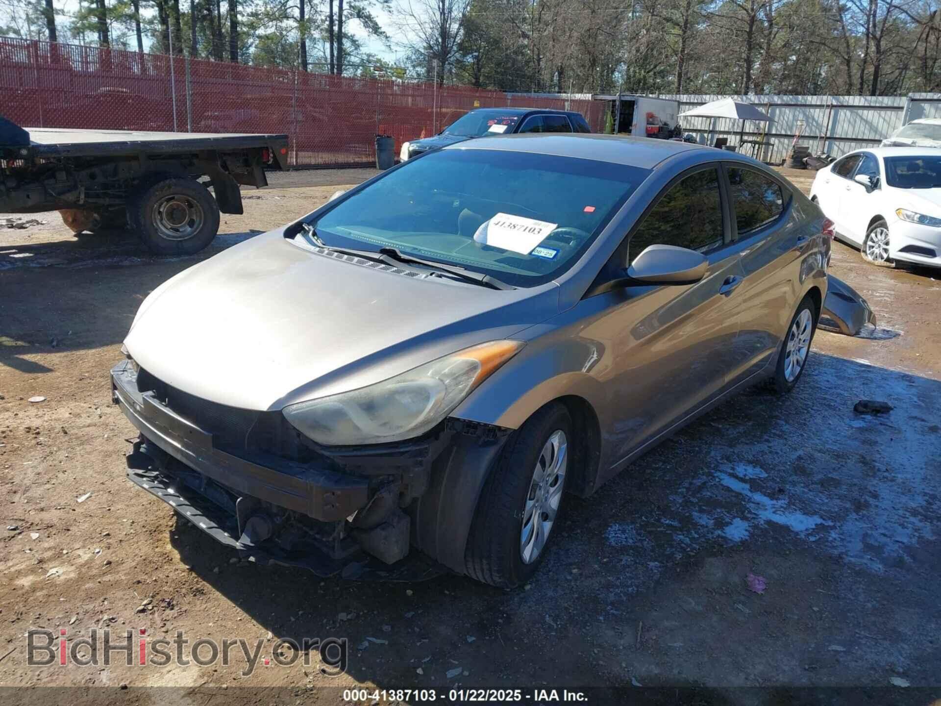 2012 HYUNDAI ELANTRA - VIN: 5NPDH4AE3CH091803 - Фото 2