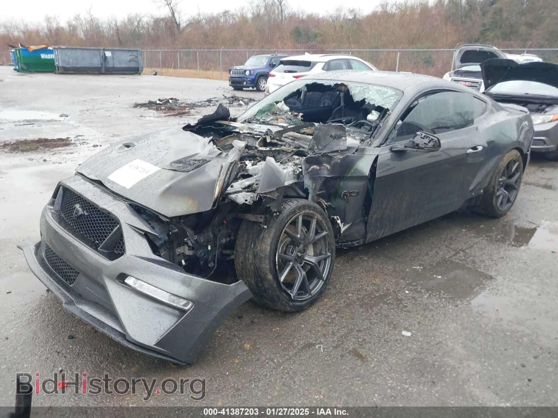 2019 FORD MUSTANG - VIN: 1FA6P8CF6K5163753 - Фото 2