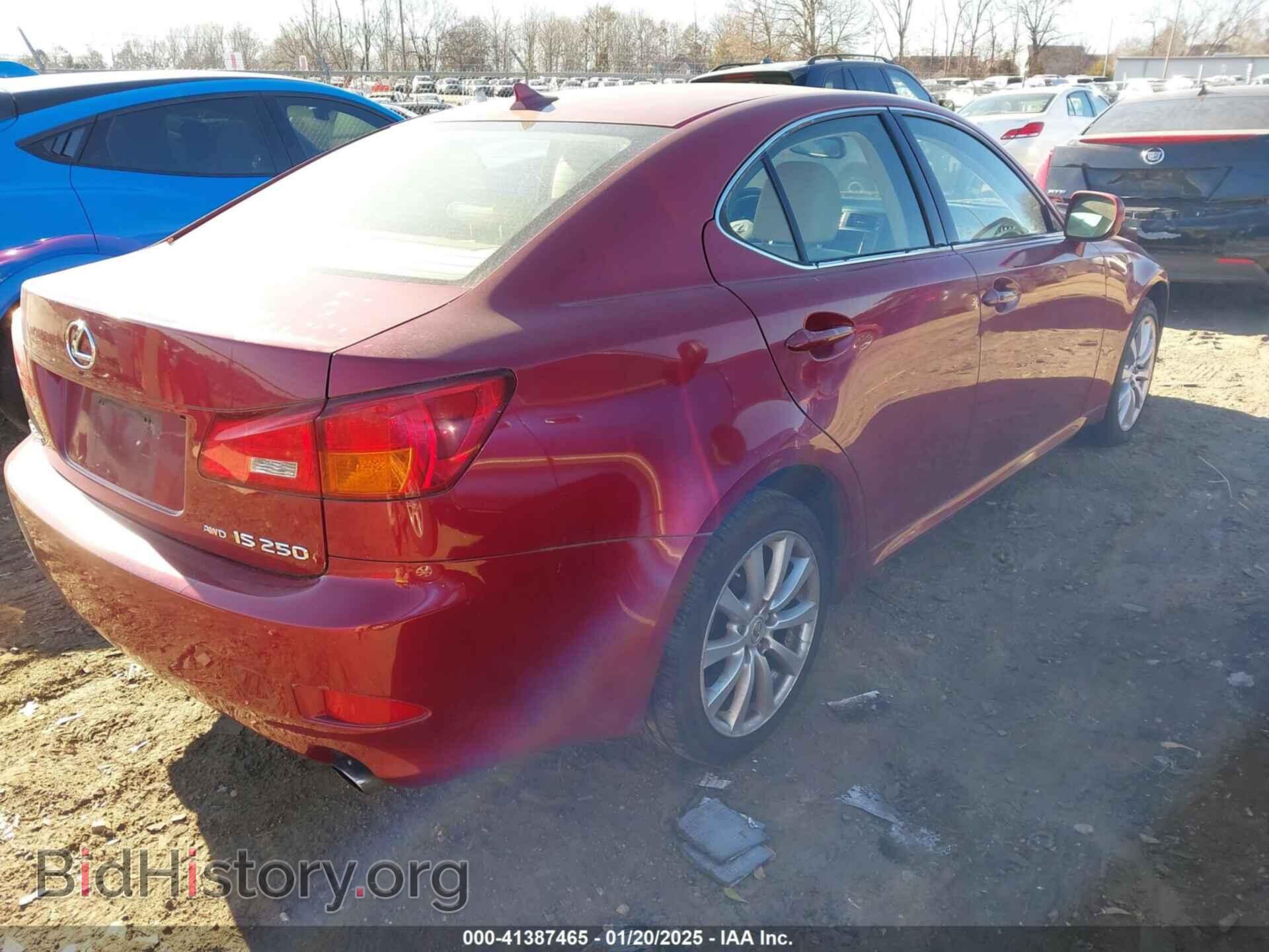 2008 LEXUS IS 250 - VIN: JTHCK262682024961 - Фото 4