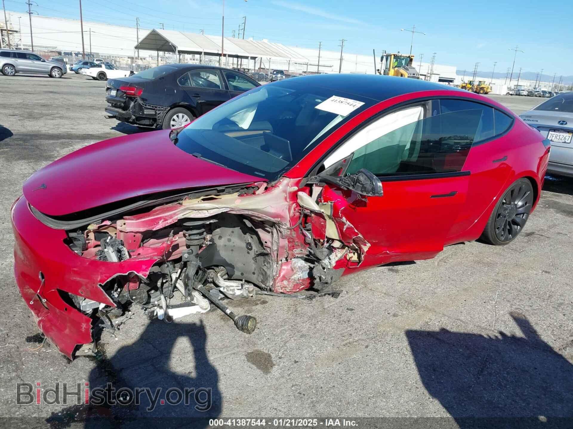 2021 TESLA MODEL 3 - VIN: 5YJ3E1EC7MF997237 - Фото 2