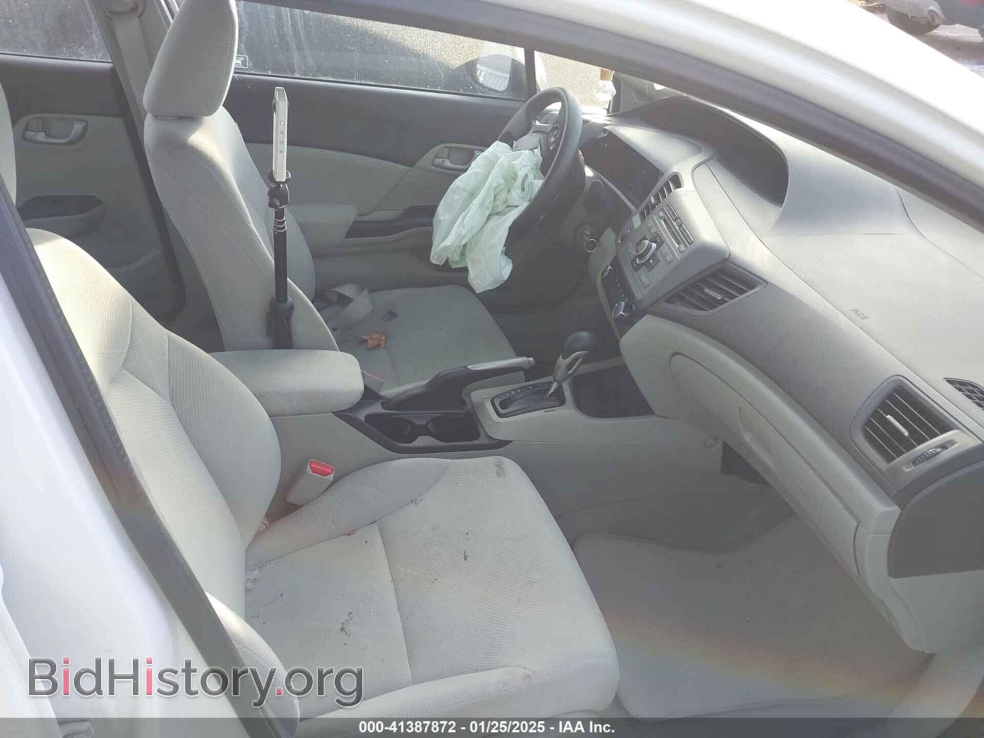 2012 HONDA CIVIC - VIN: 2HGFB2F57CH563745 - Фото 5